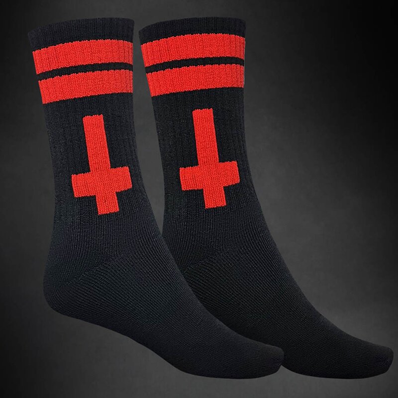 Ponožky "Hyraw - Cross Classic Red"