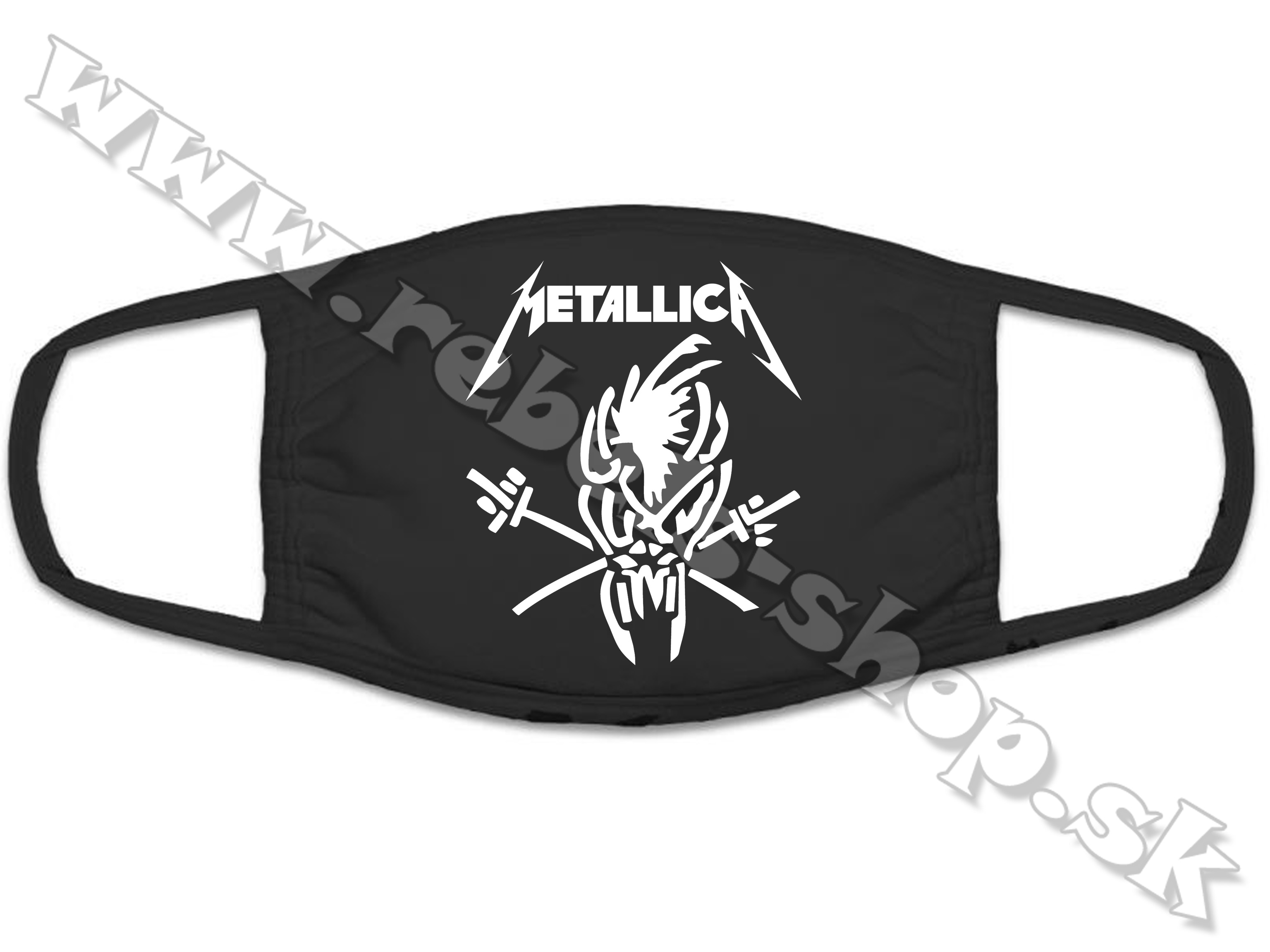 Rúško "Metallica"