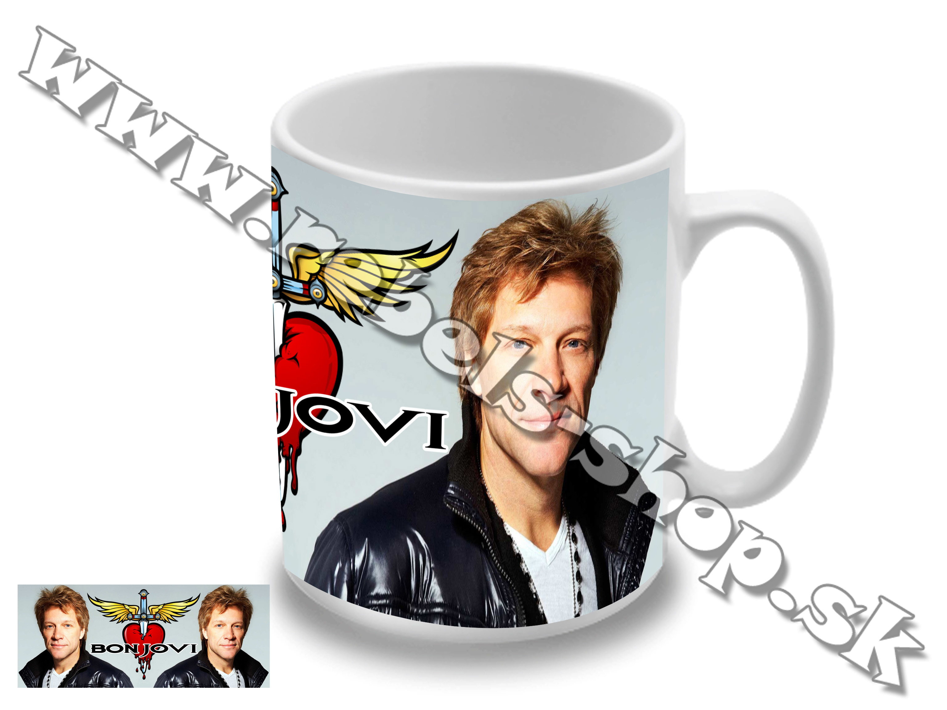Šálka "Bon Jovi"