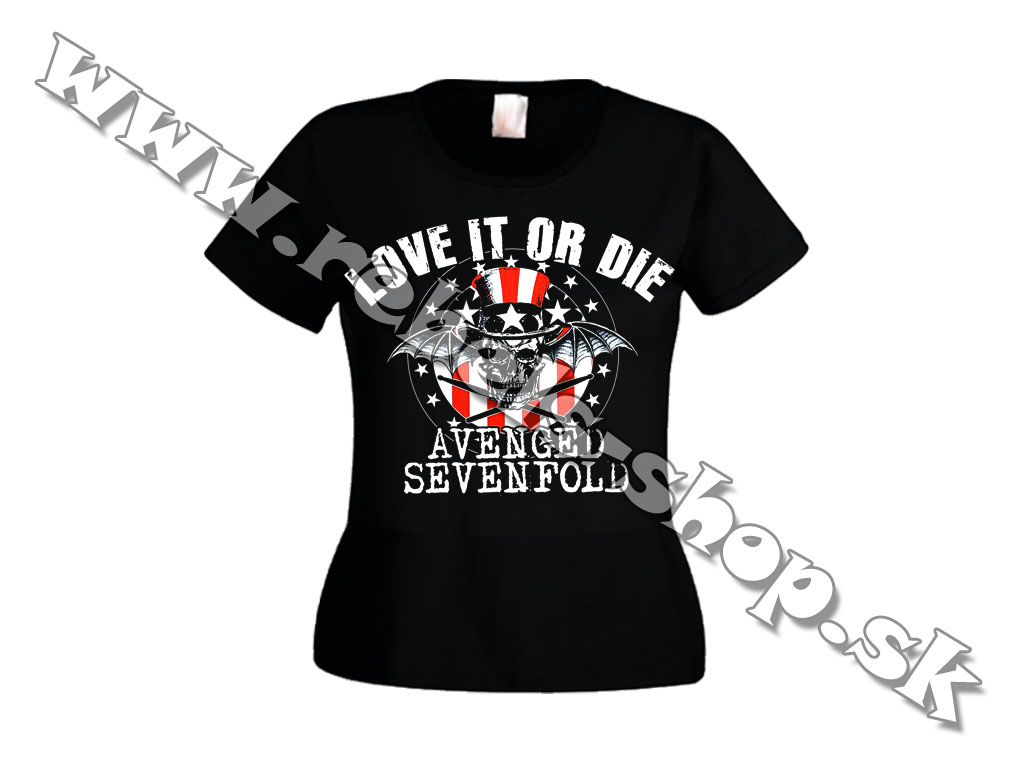 Dámske Tričko "Avenged Sevenfold"