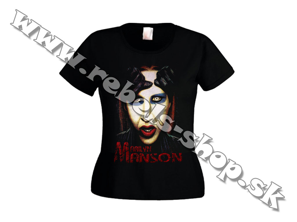 Dámske Tričko "Marilyn Manson"