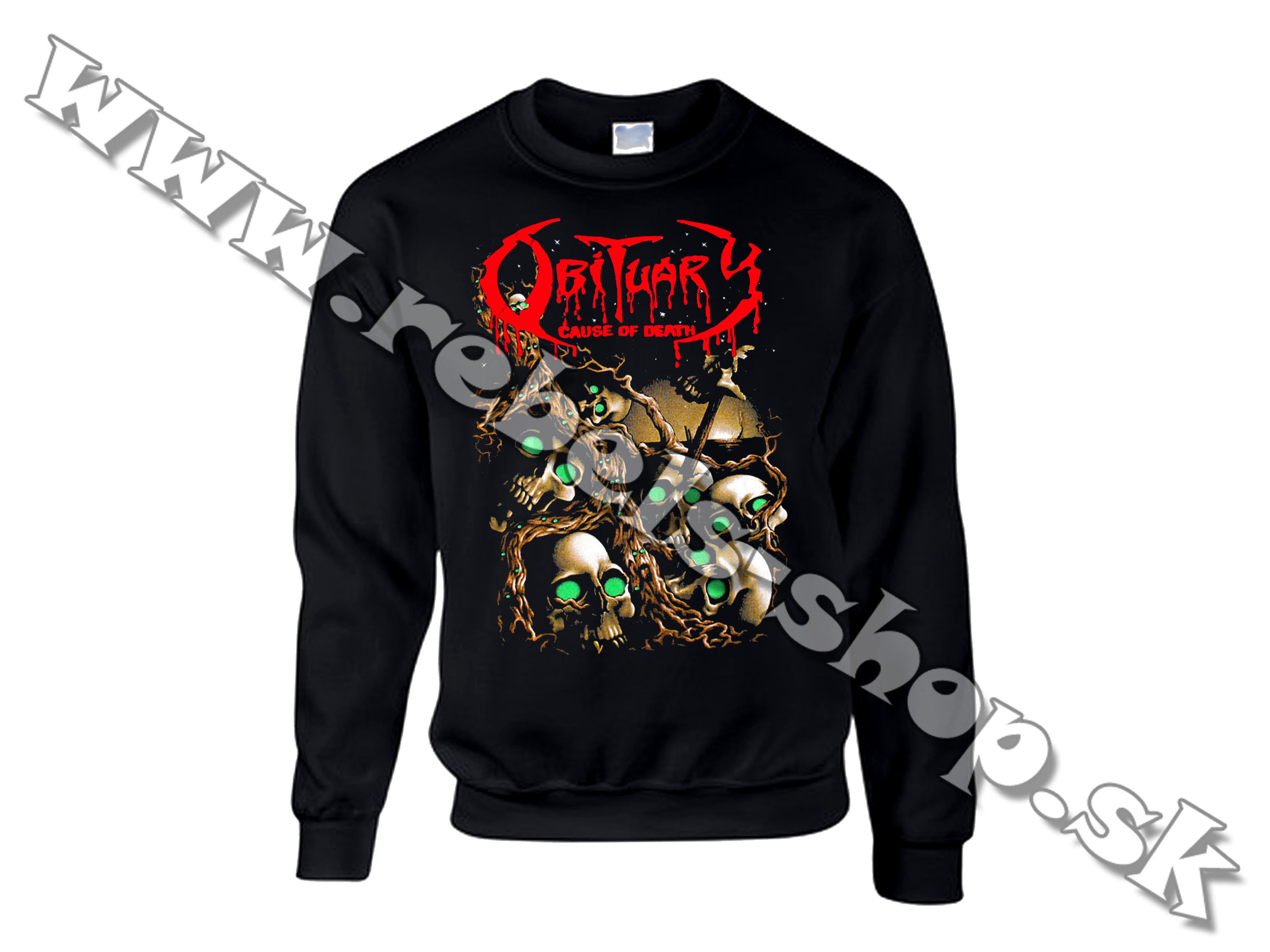 Mikina "Obituary"