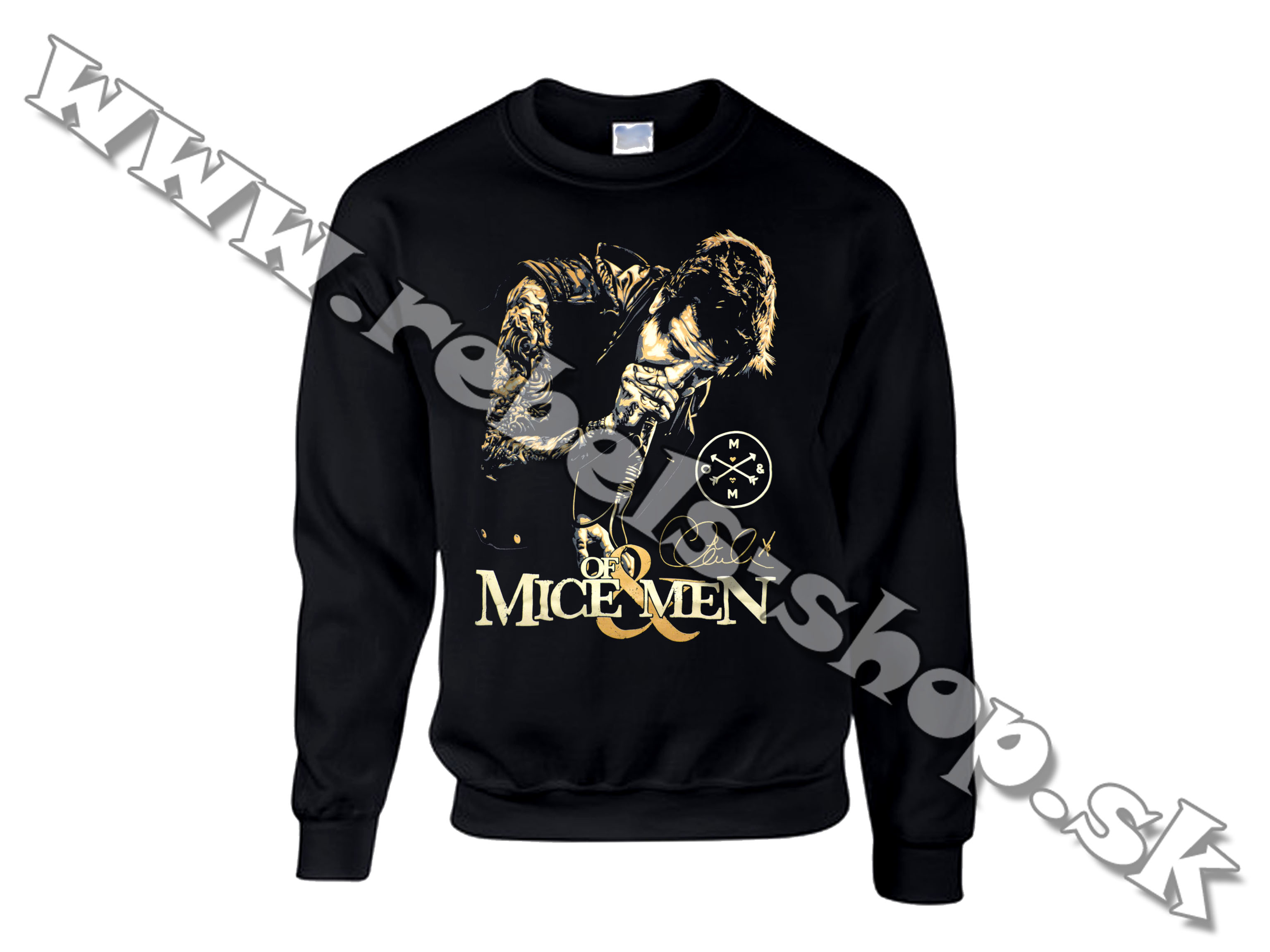 Mikina "Of Mice & Men"