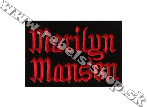 Nášivka "Marilyn Manson"