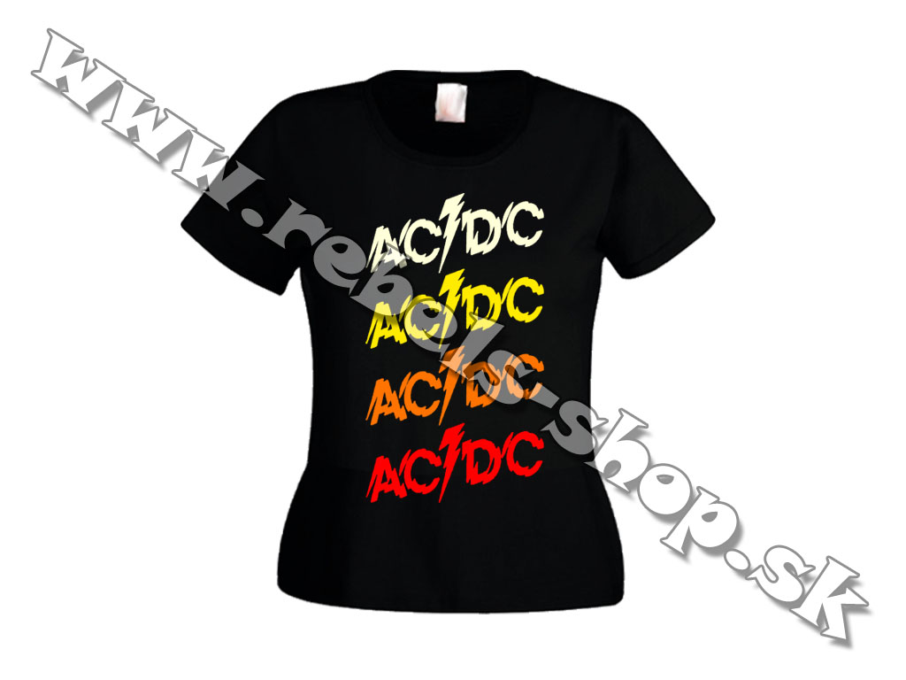 Dámske Tričko "ACDC"