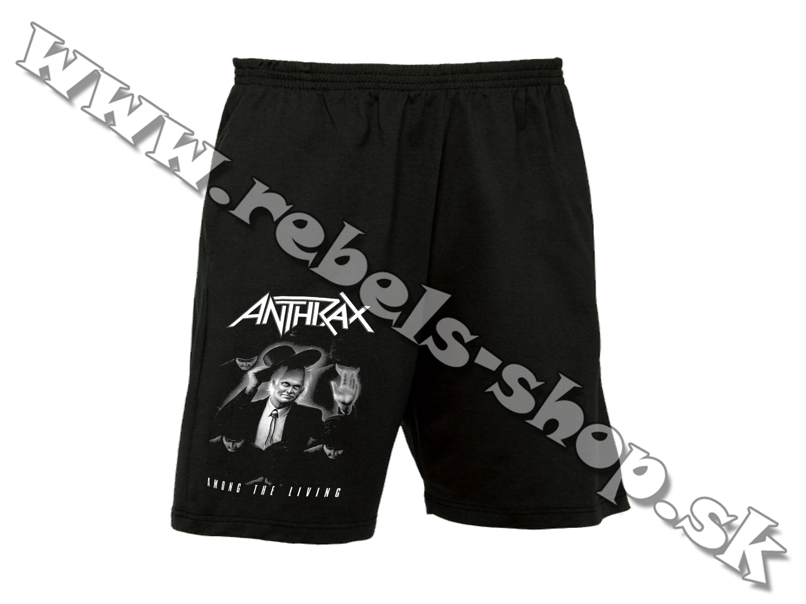 Krátke nohavice "Anthrax"
