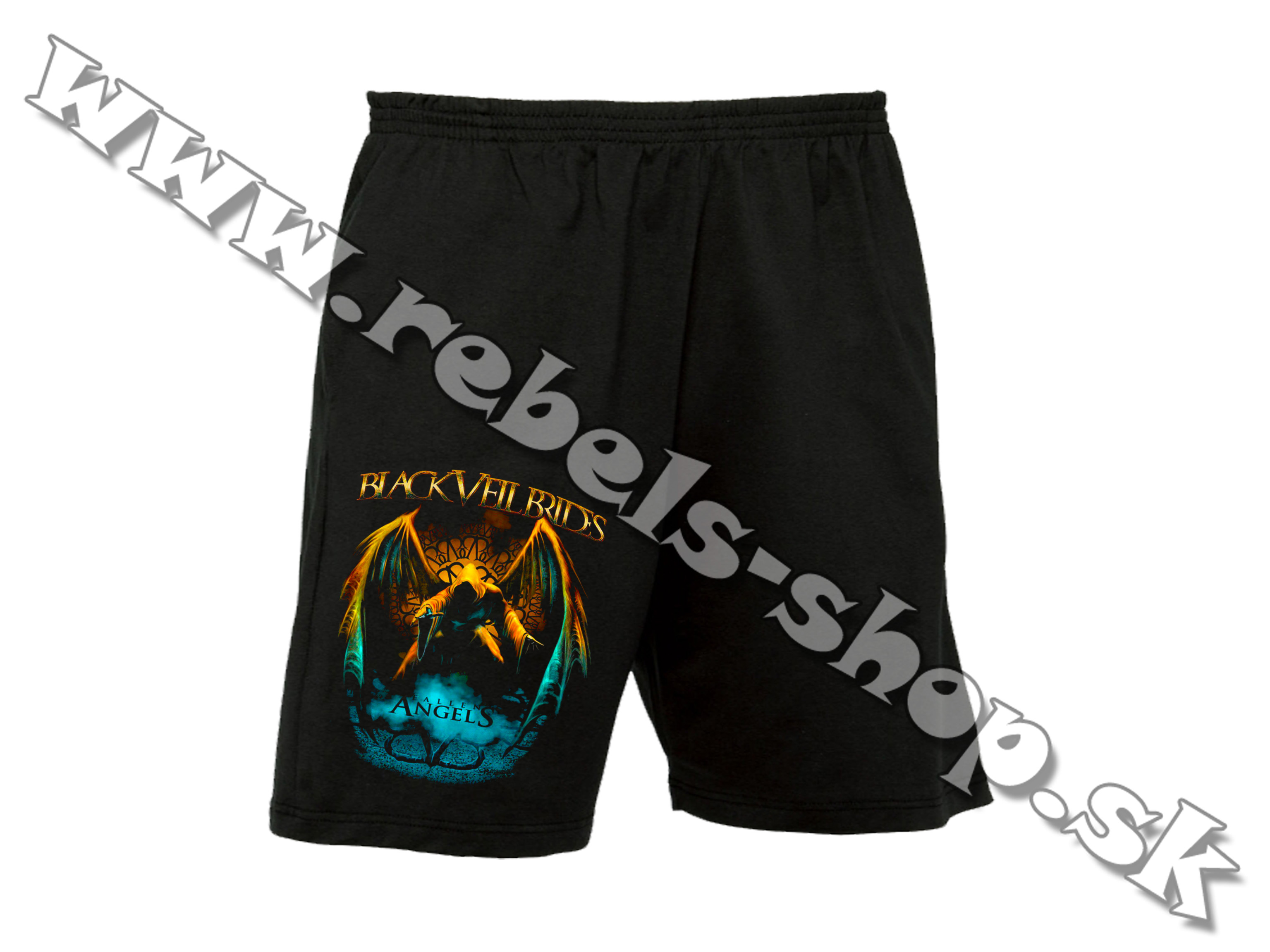 Krátke nohavice "Black Veil Brides"