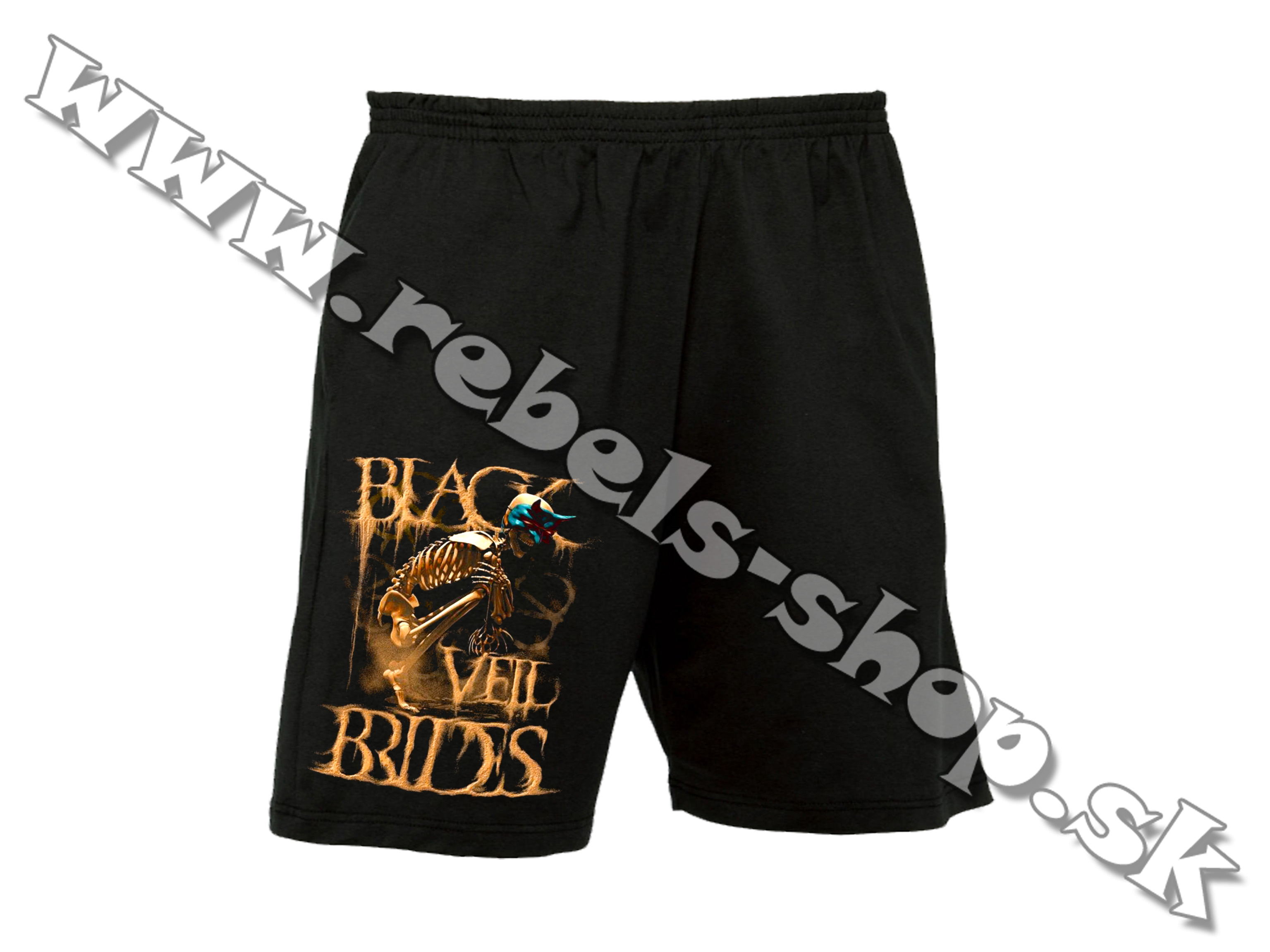 Krátke nohavice "Black Veil Brides"