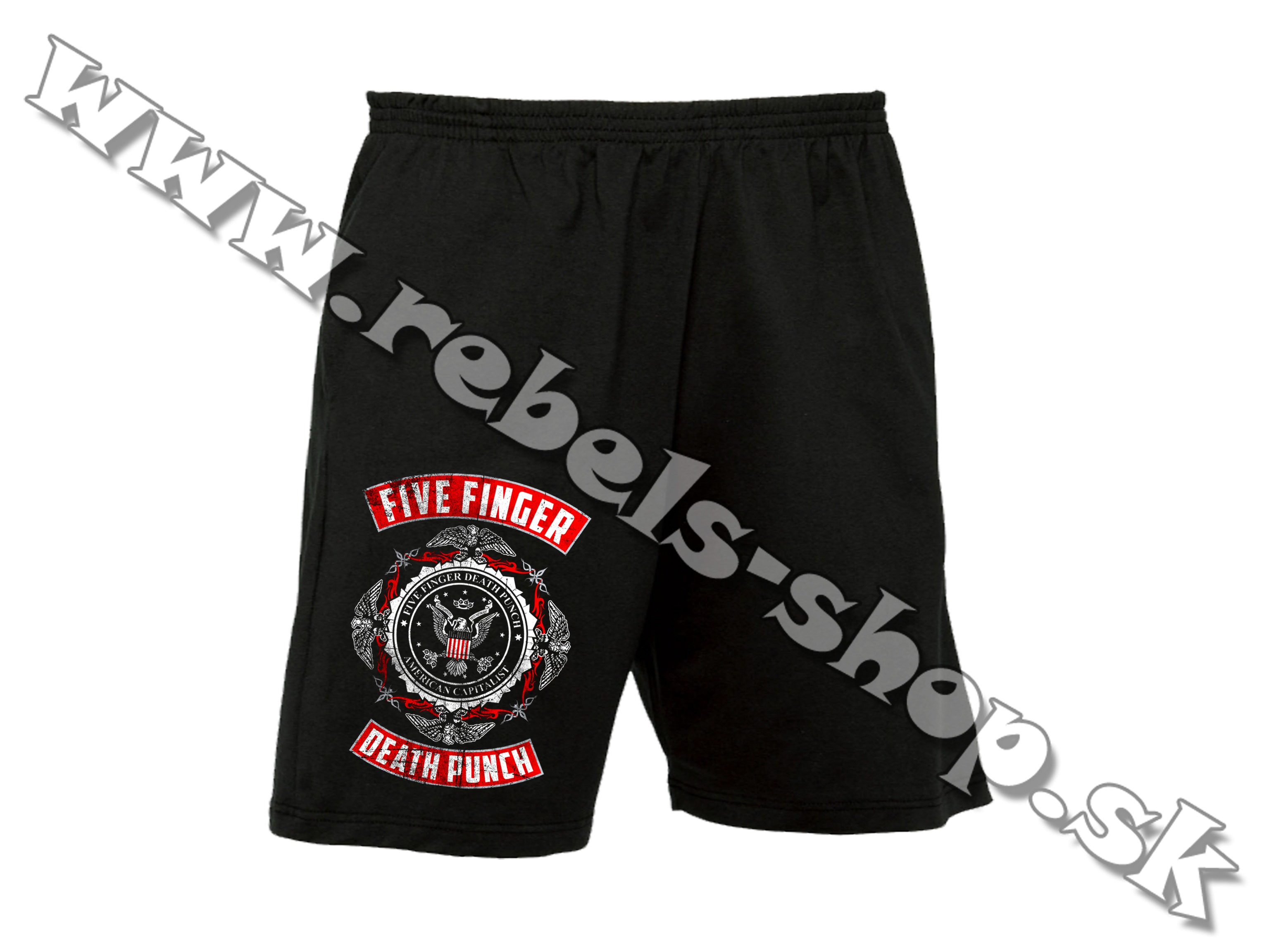 Krátke nohavice "Five Finger Death Punch"