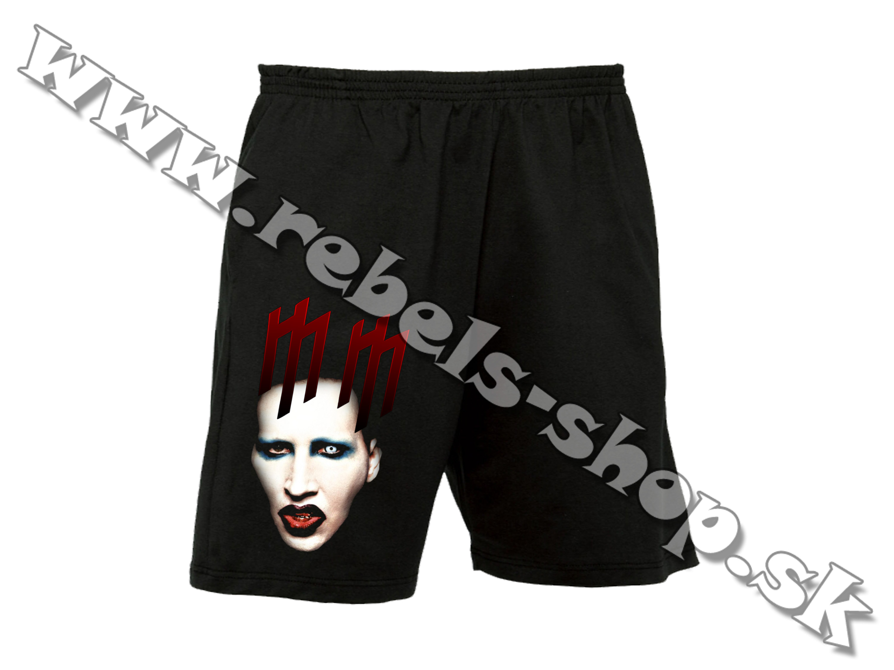 Krátke nohavice "Marilyn Manson"