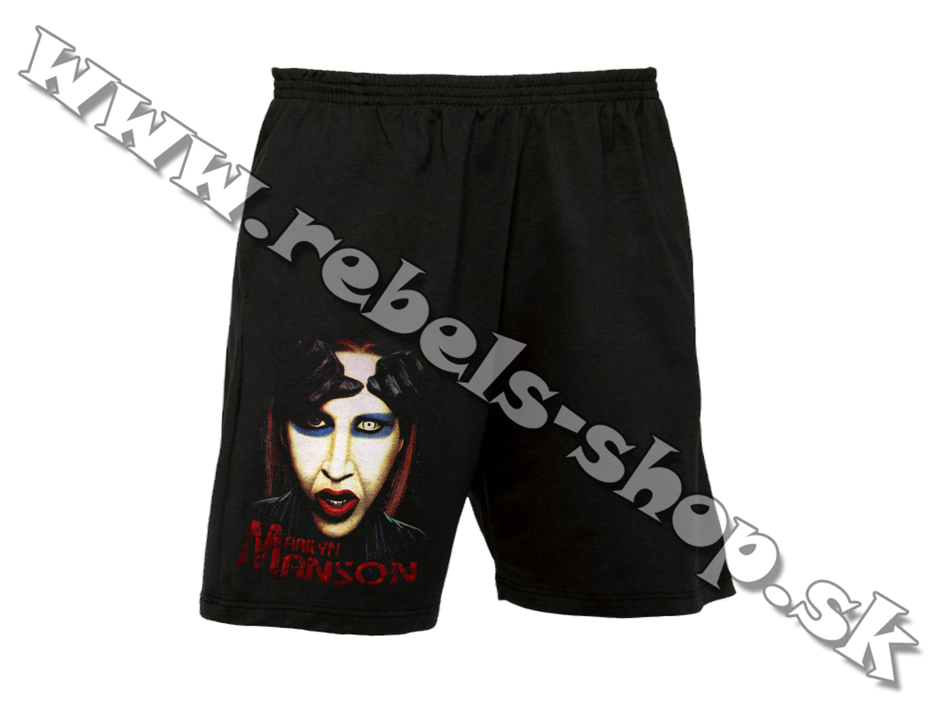 Krátke nohavice "Marilyn Manson"