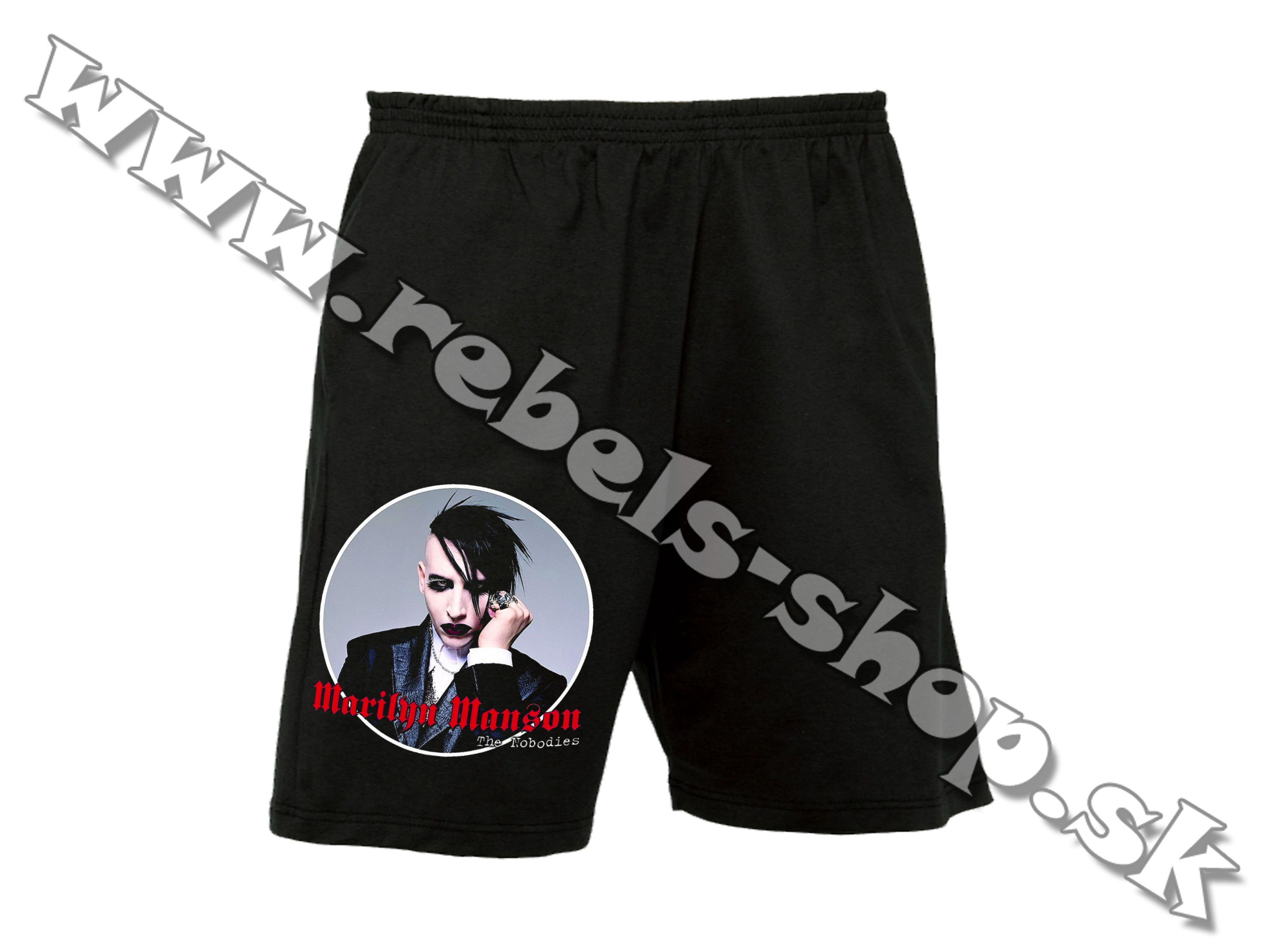 Krátke nohavice "Marilyn Manson"