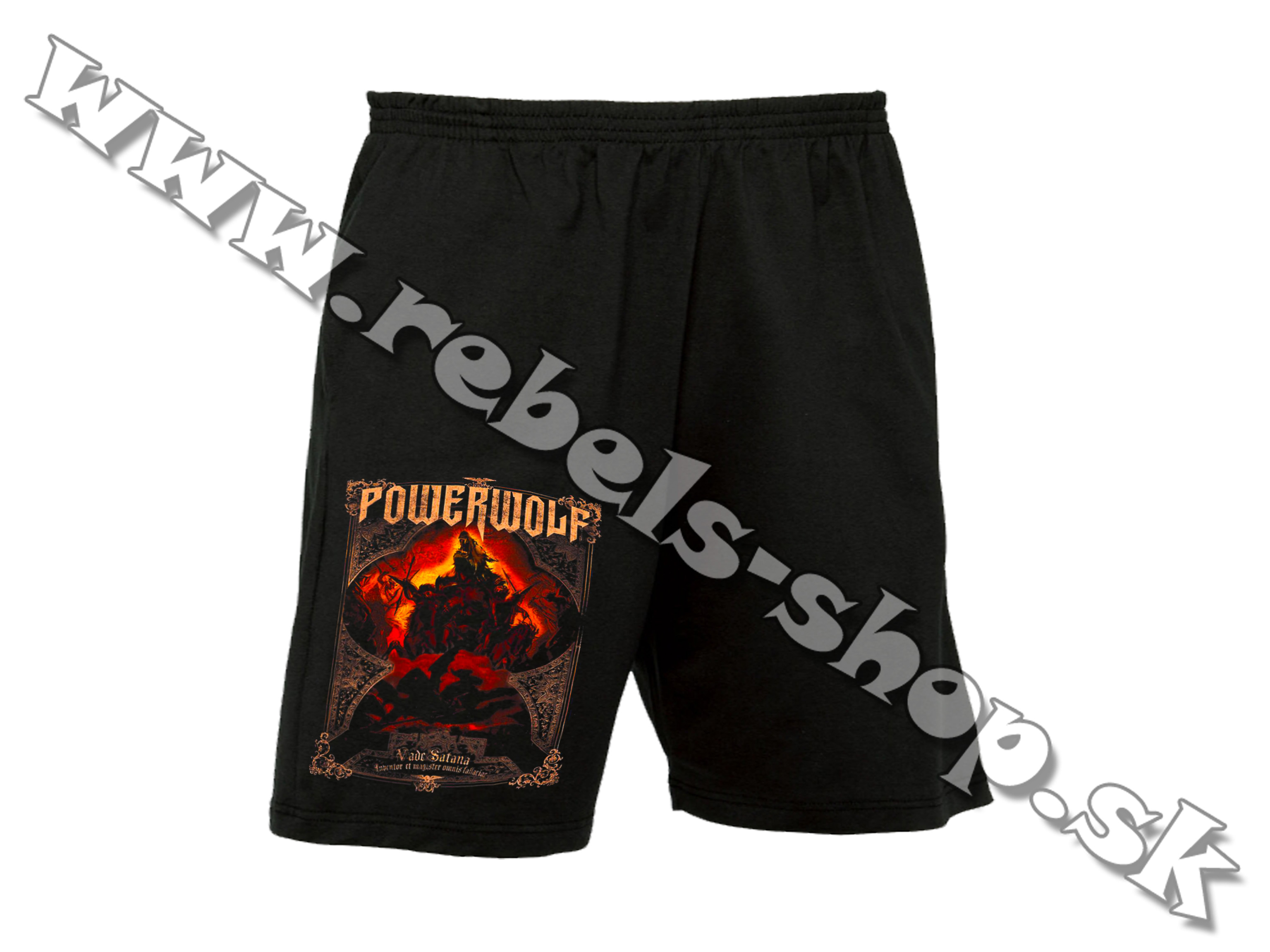 Krátke nohavice "Powerwolf"