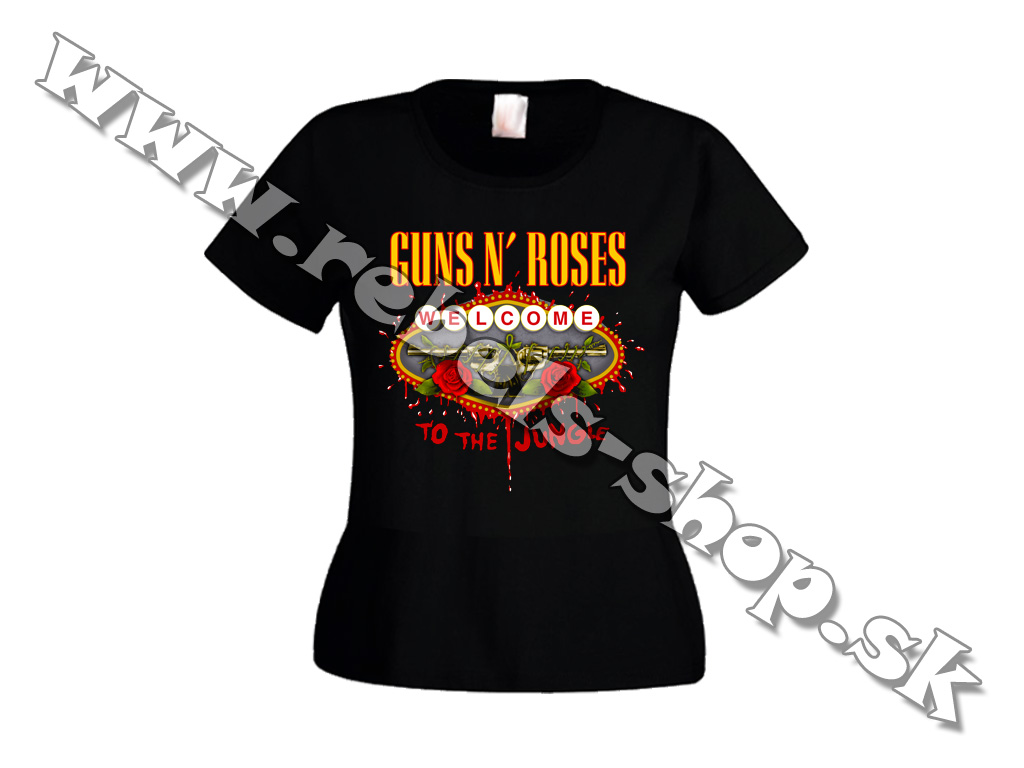 Dámske Tričko "Guns N´ Roses"