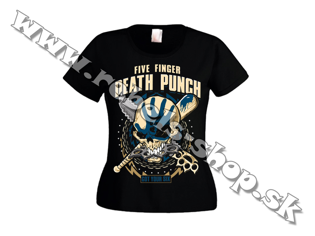Dámske Tričko "Five Finger Death Punch"