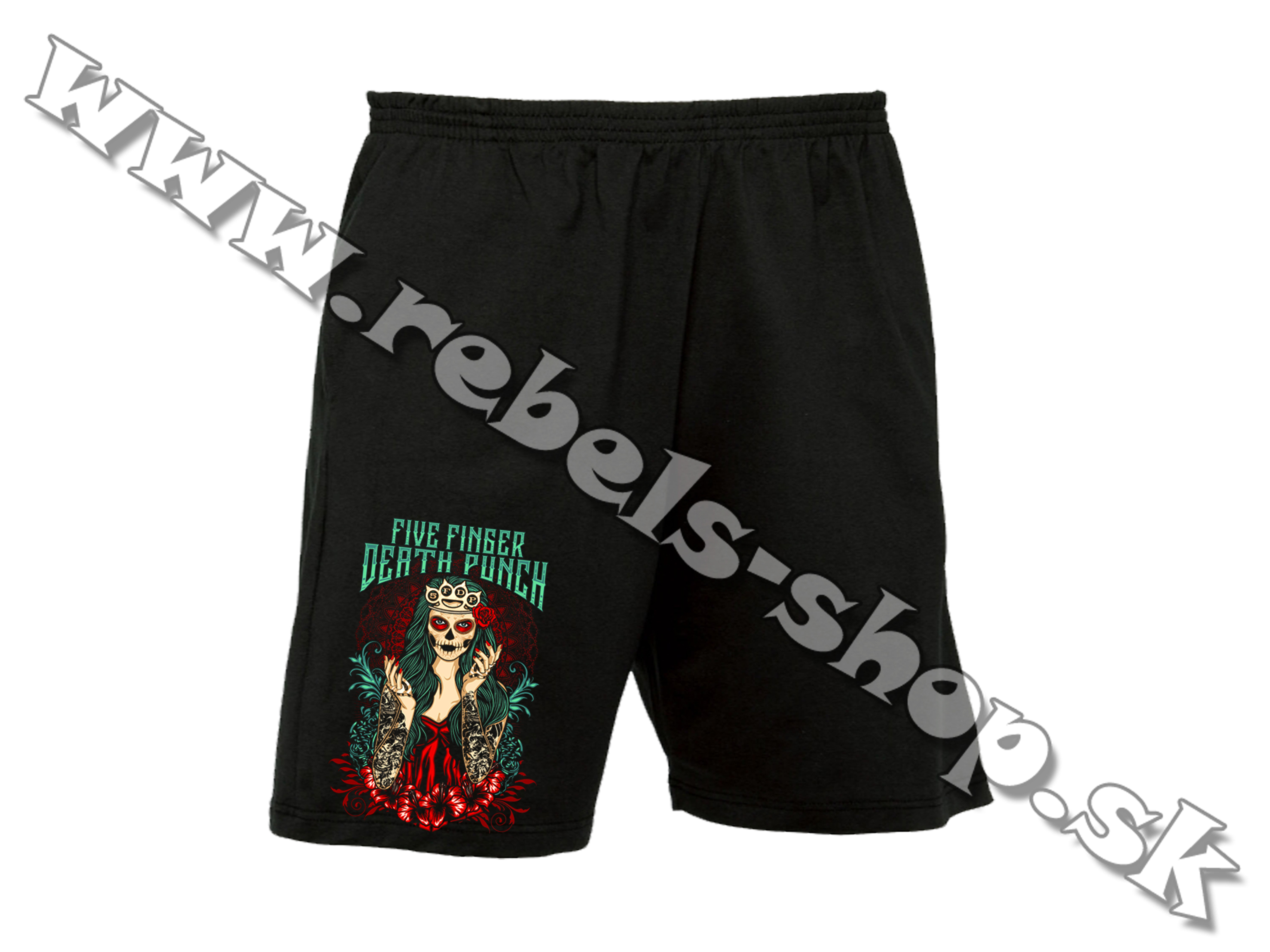 Krátke nohavice "Five Finger Death Punch"