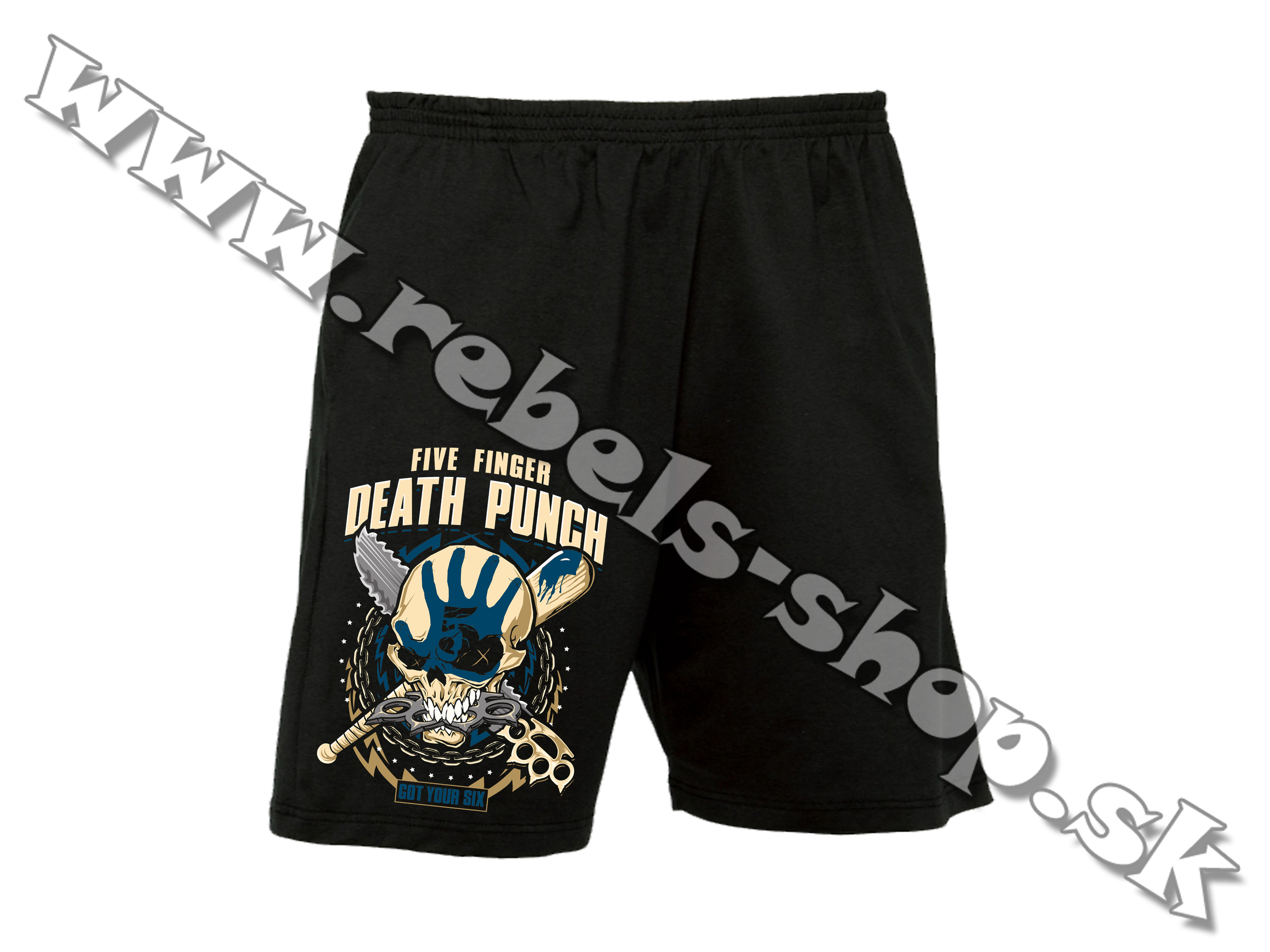 Krátke nohavice "Five Finger Death Punch"