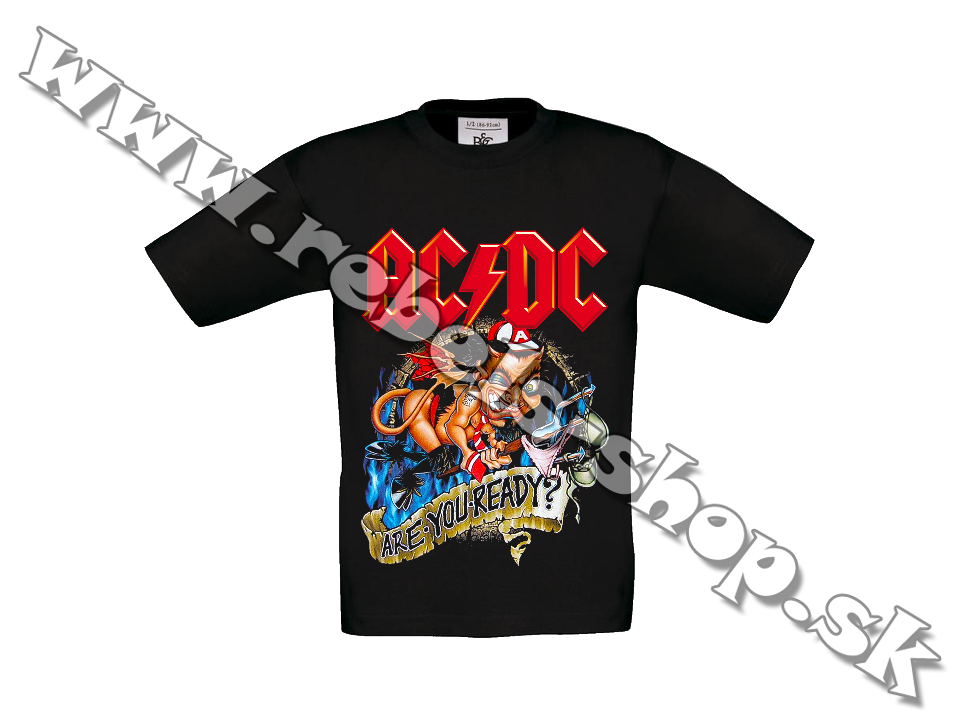 Detské Tričko "ACDC"