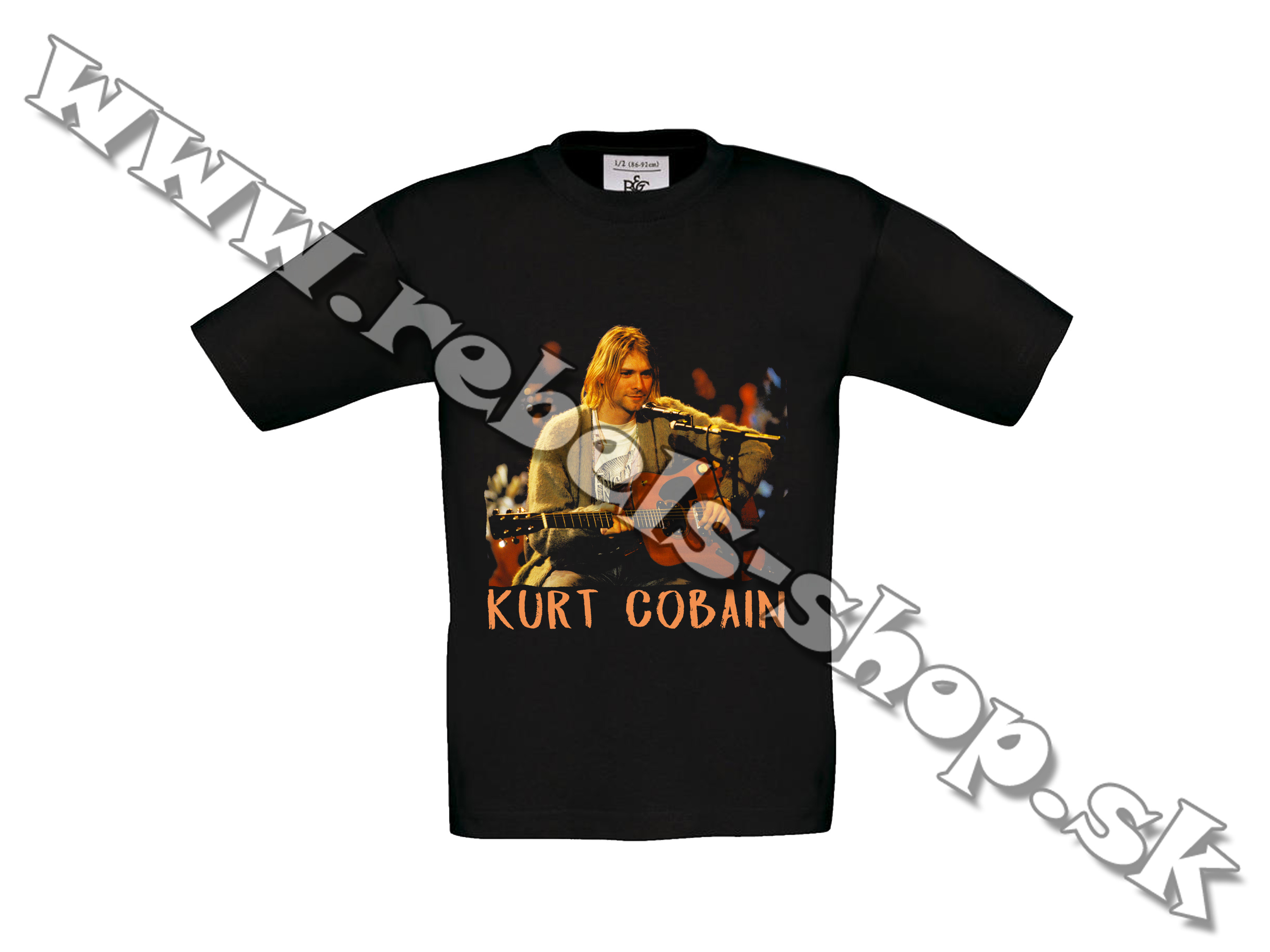 Detské Tričko "Kurt Cobain"