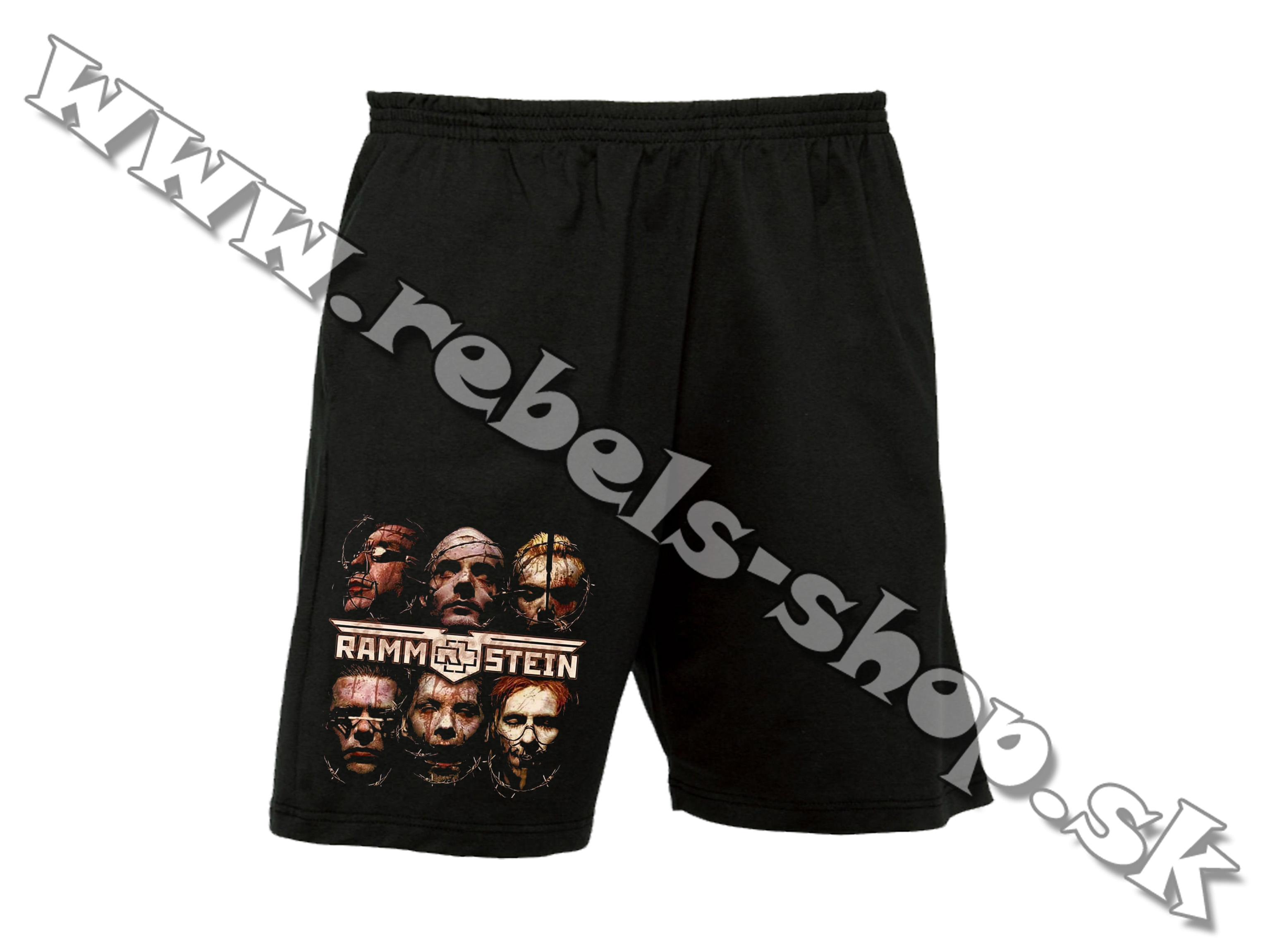 Krátke nohavice "Rammstein"