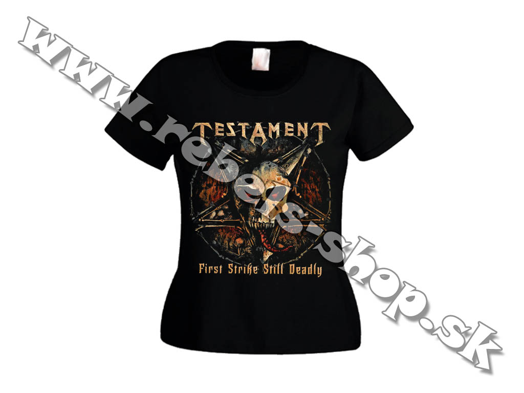 Dámske Tričko "Testament"