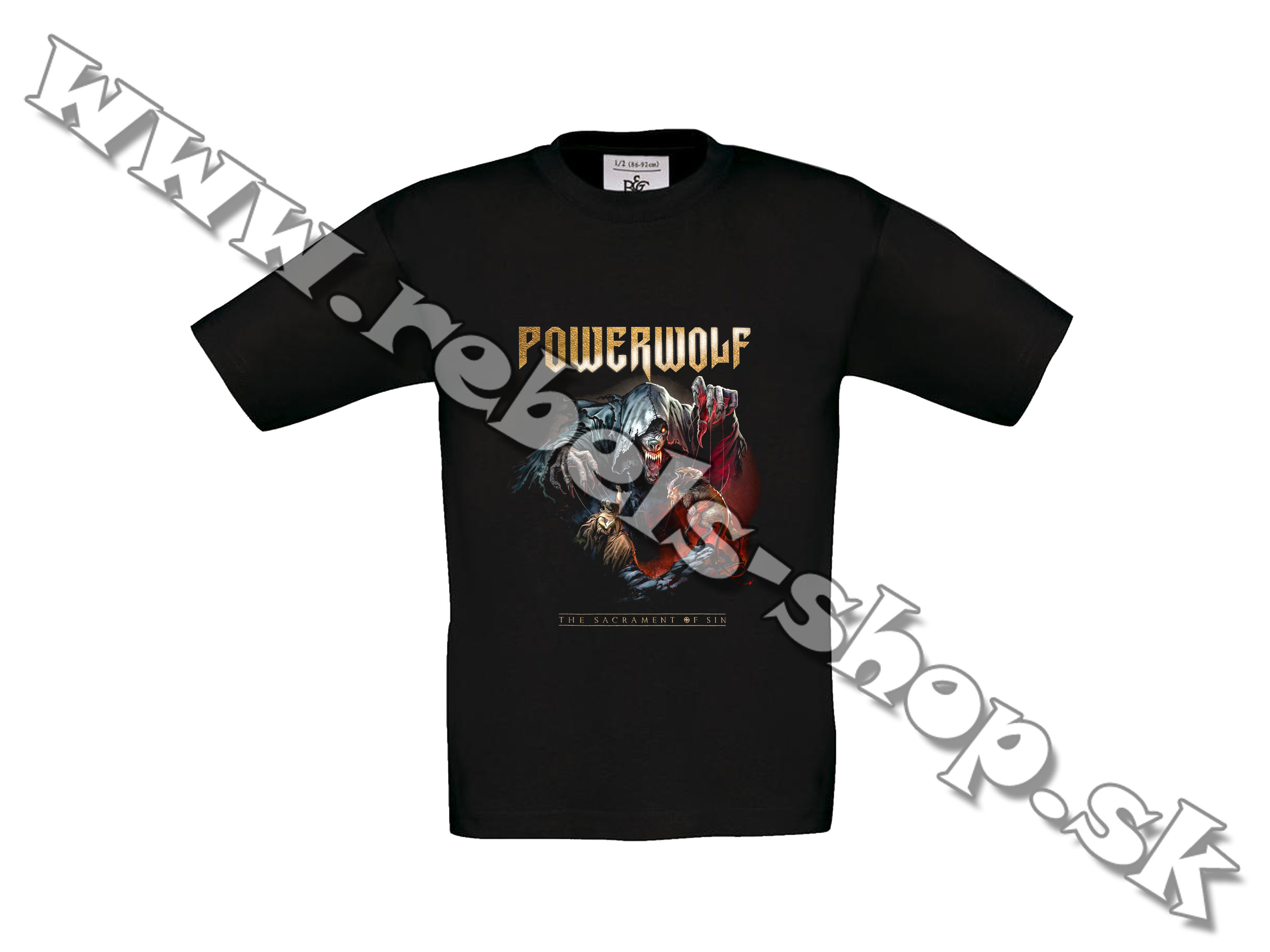 Detské Tričko "Powerwolf"