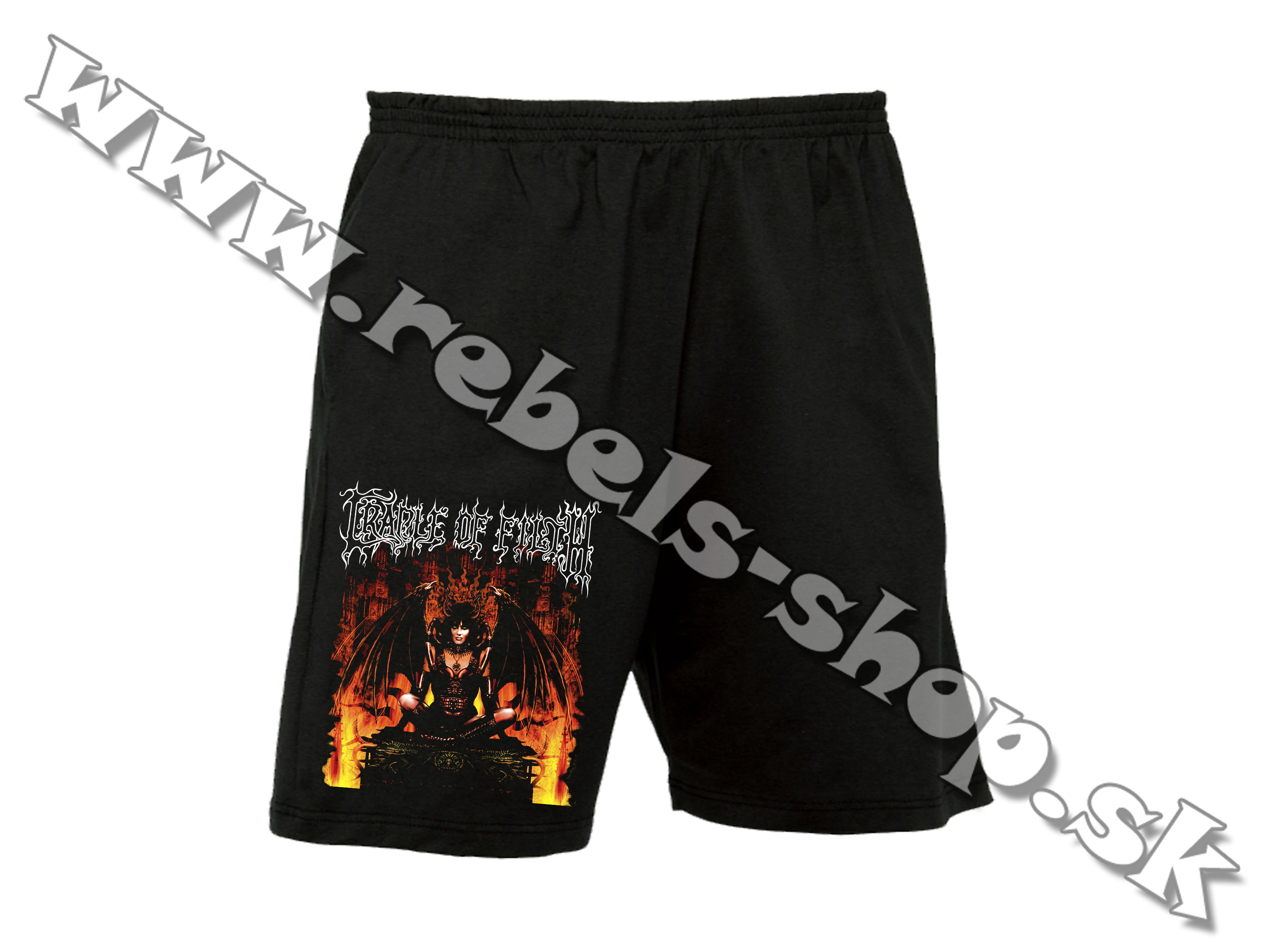 Krátke nohavice "Cradle of Filth"
