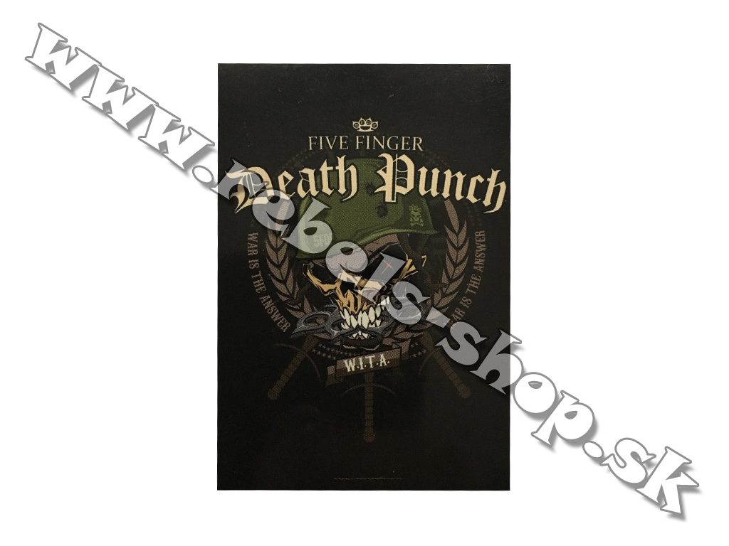 Vlajka "Five Finger Death Punch"