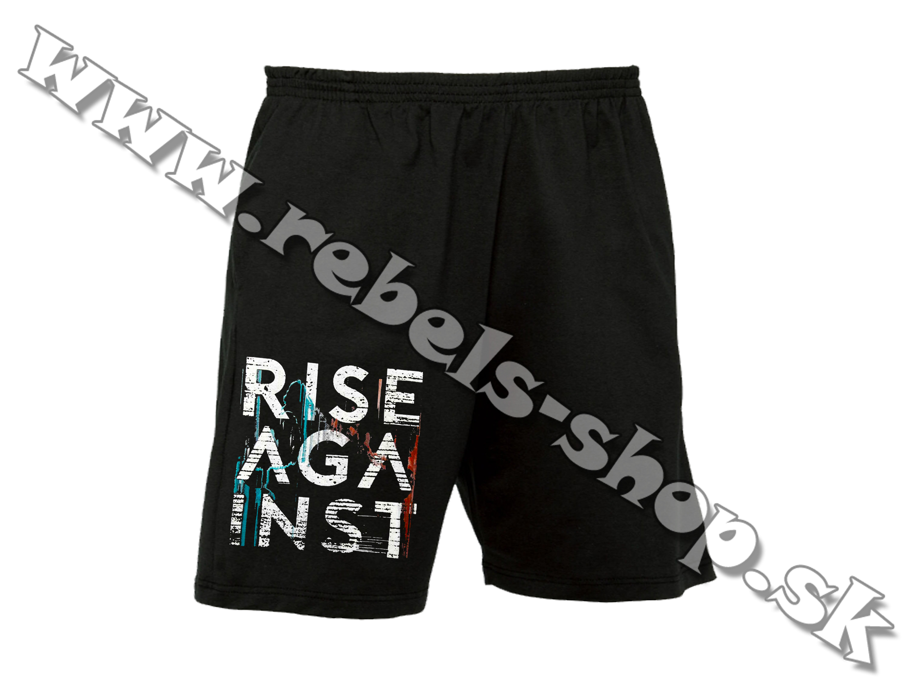 Krátke nohavice "Rise Against"