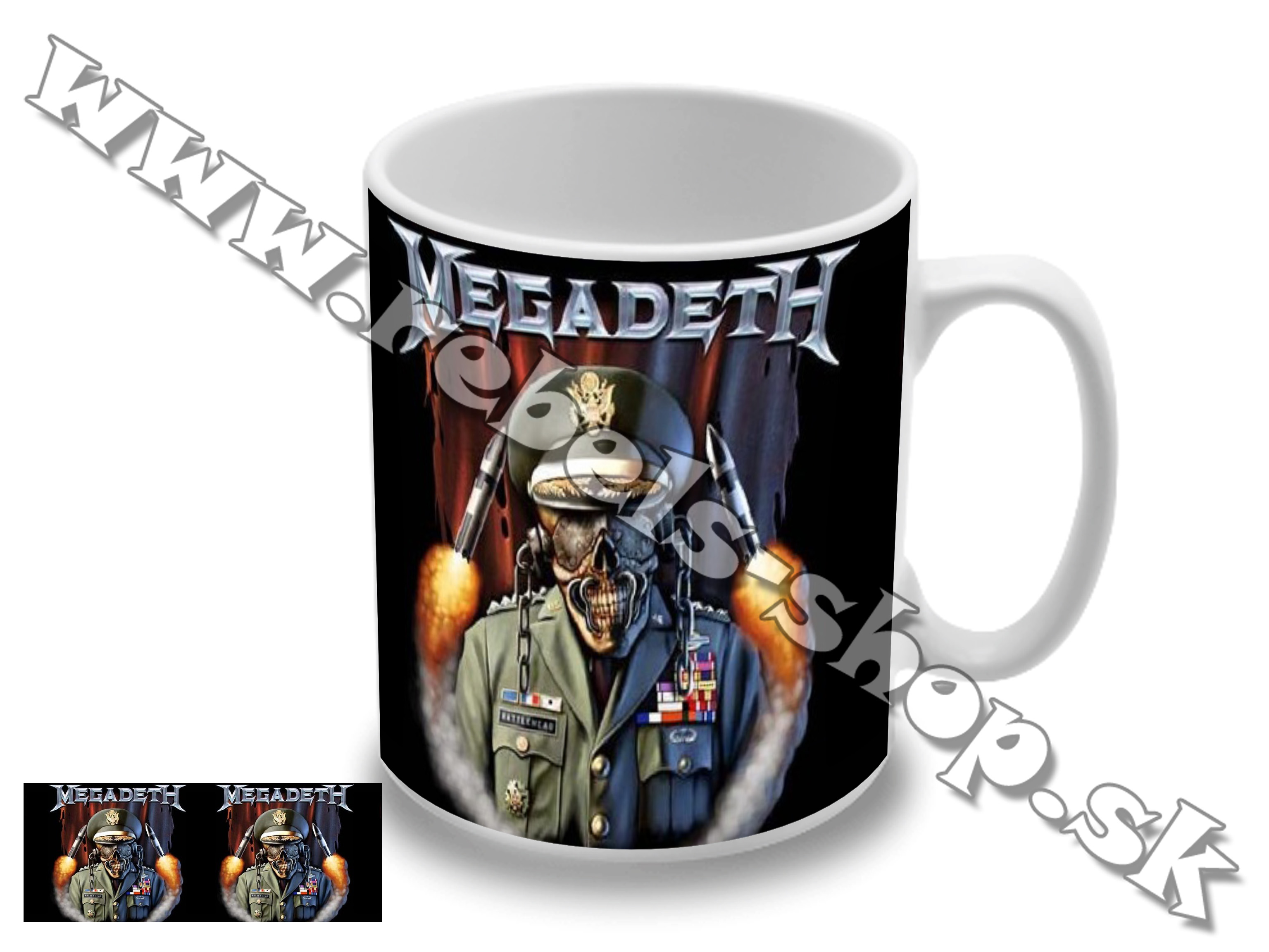 Šálka "Megadeth"