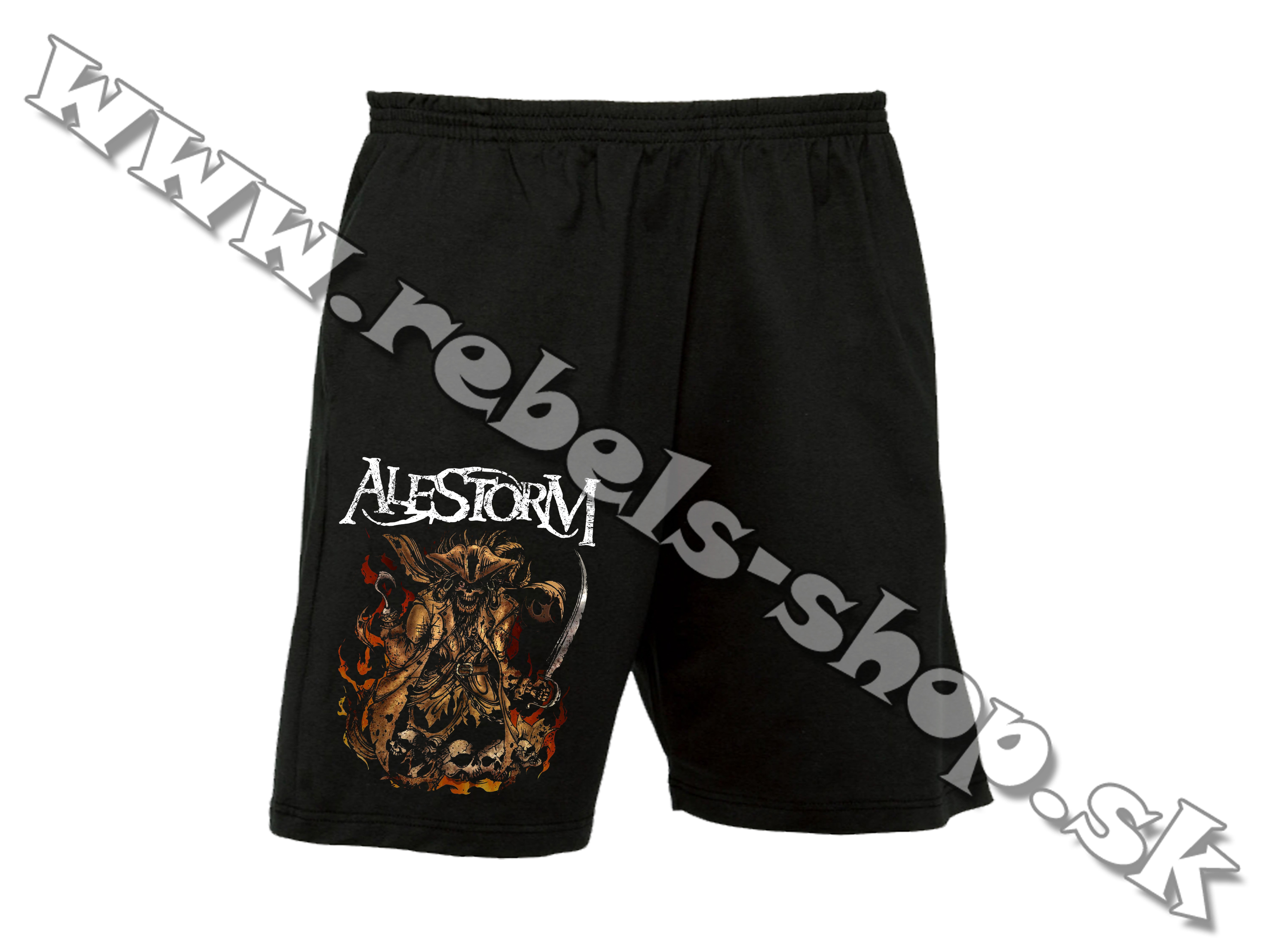 Krátke nohavice "Alestorm"