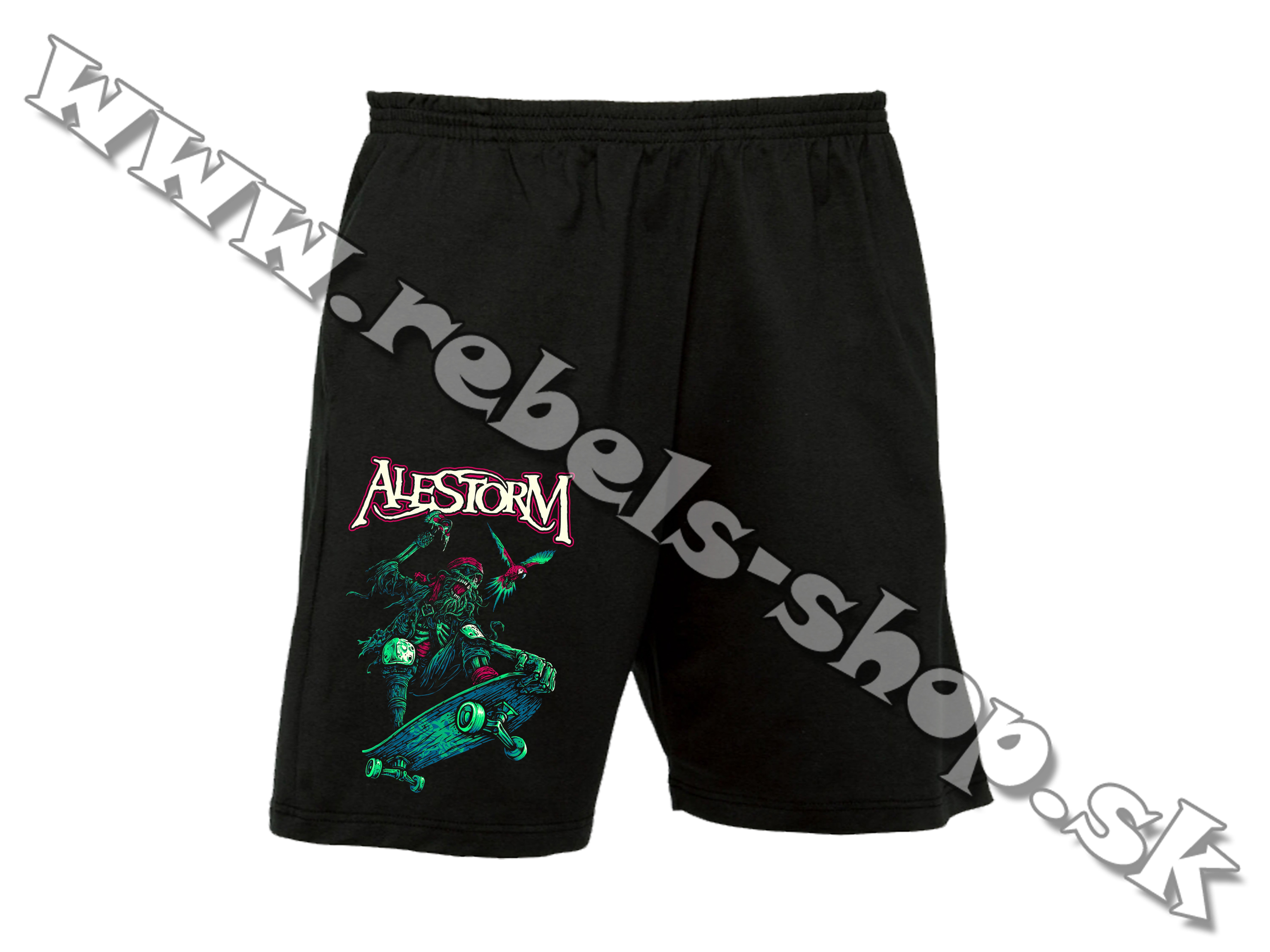 Krátke nohavice "Alestorm"