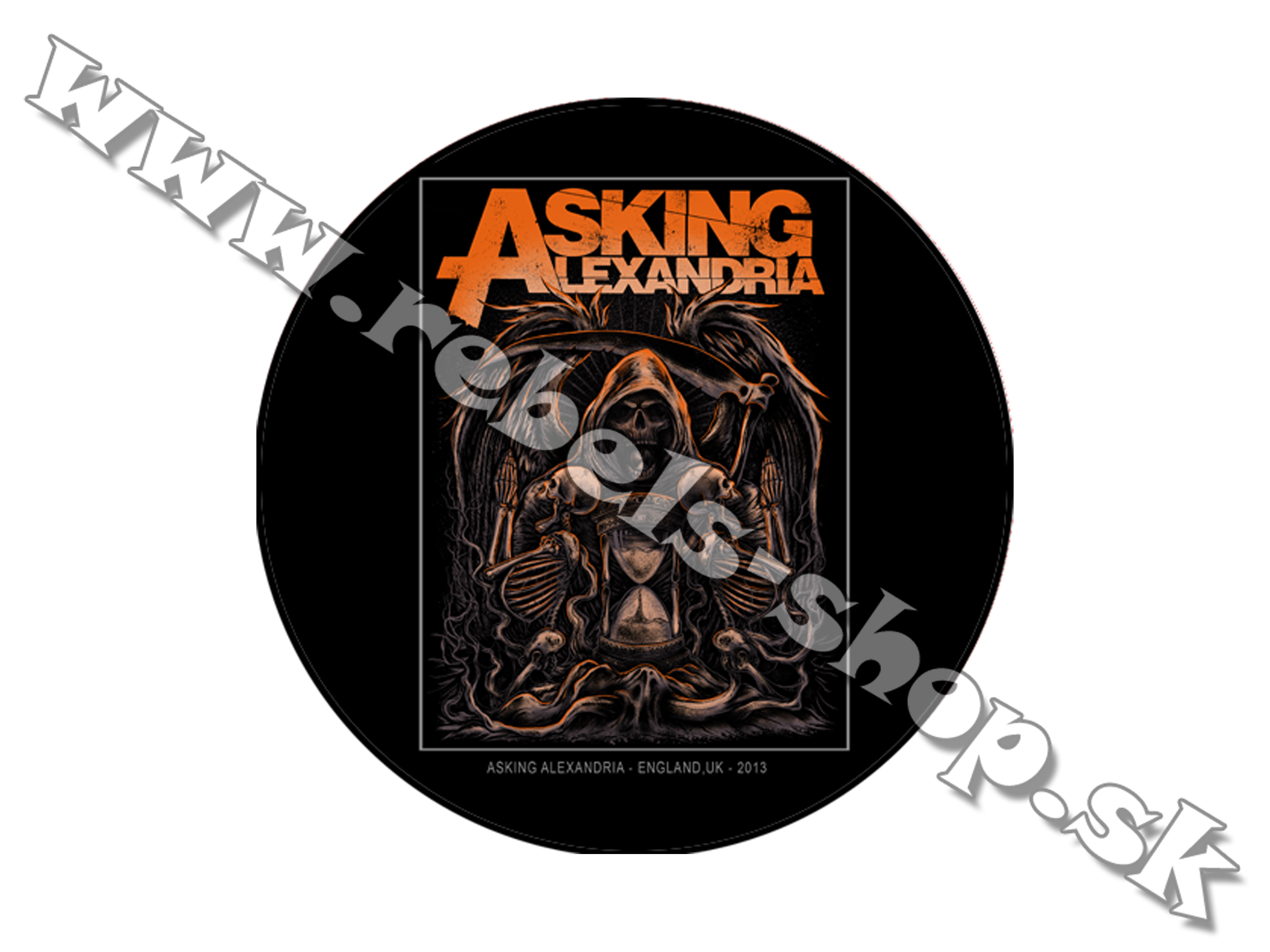 Odznak "Asking Alexandria"