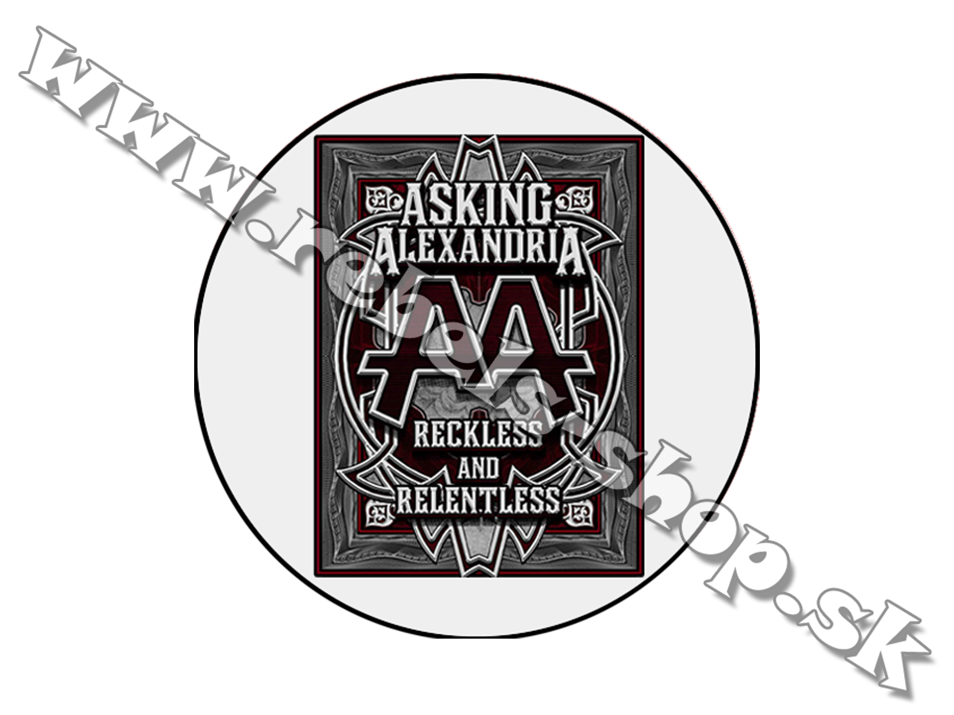 Odznak "Asking Alexandria"
