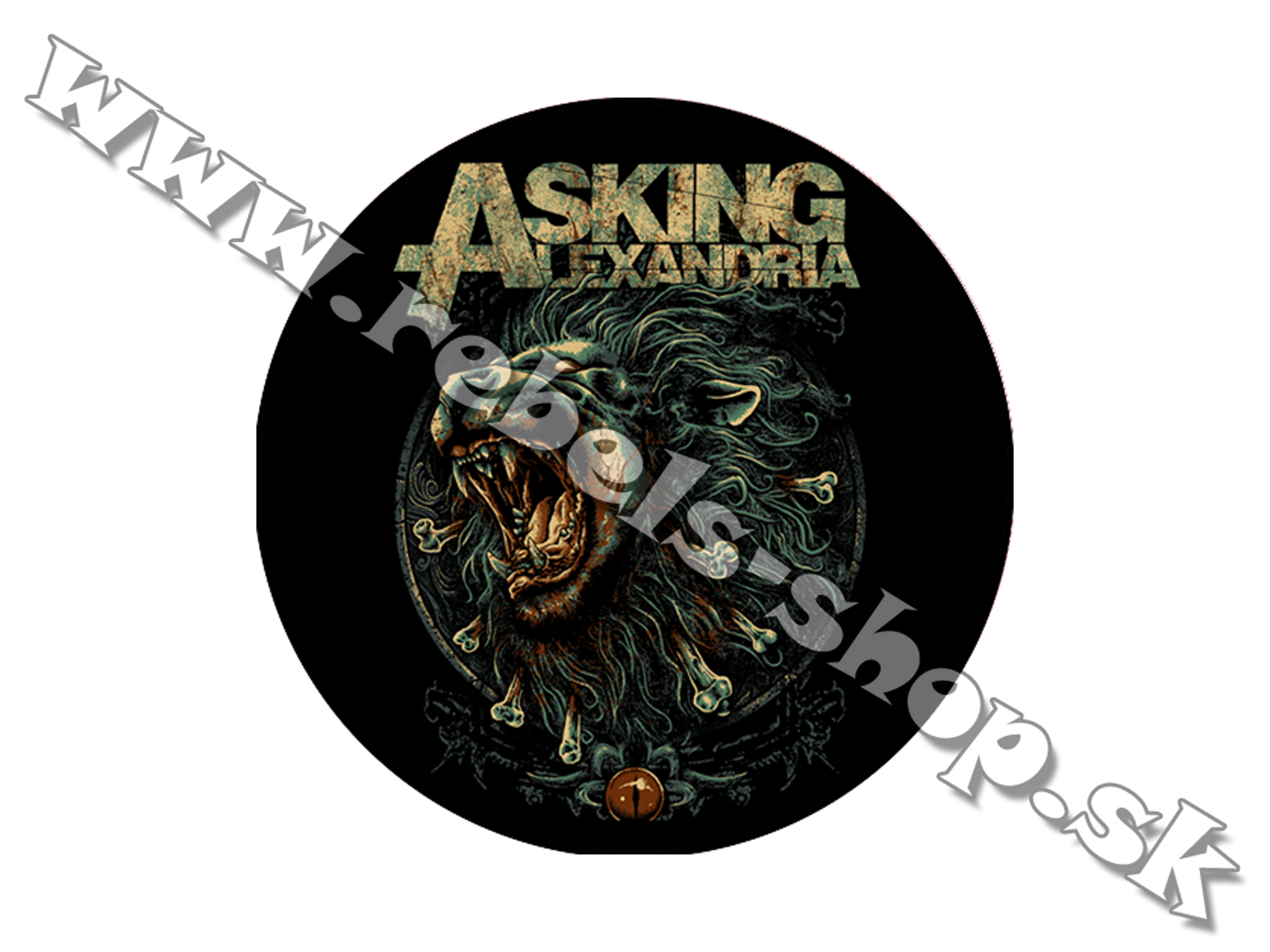 Odznak "Asking Alexandria"