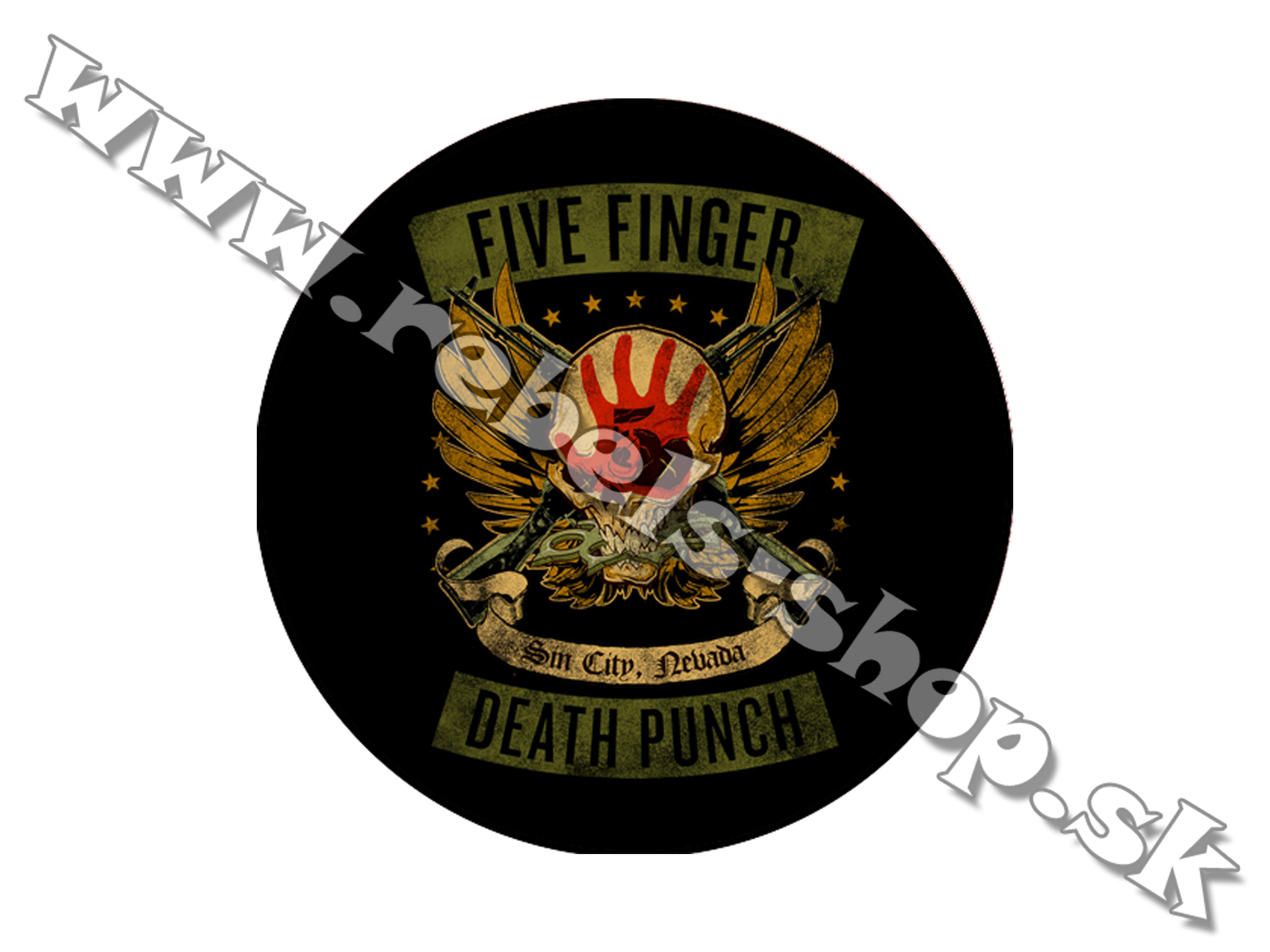 Odznak "Five Finger Death Punch"