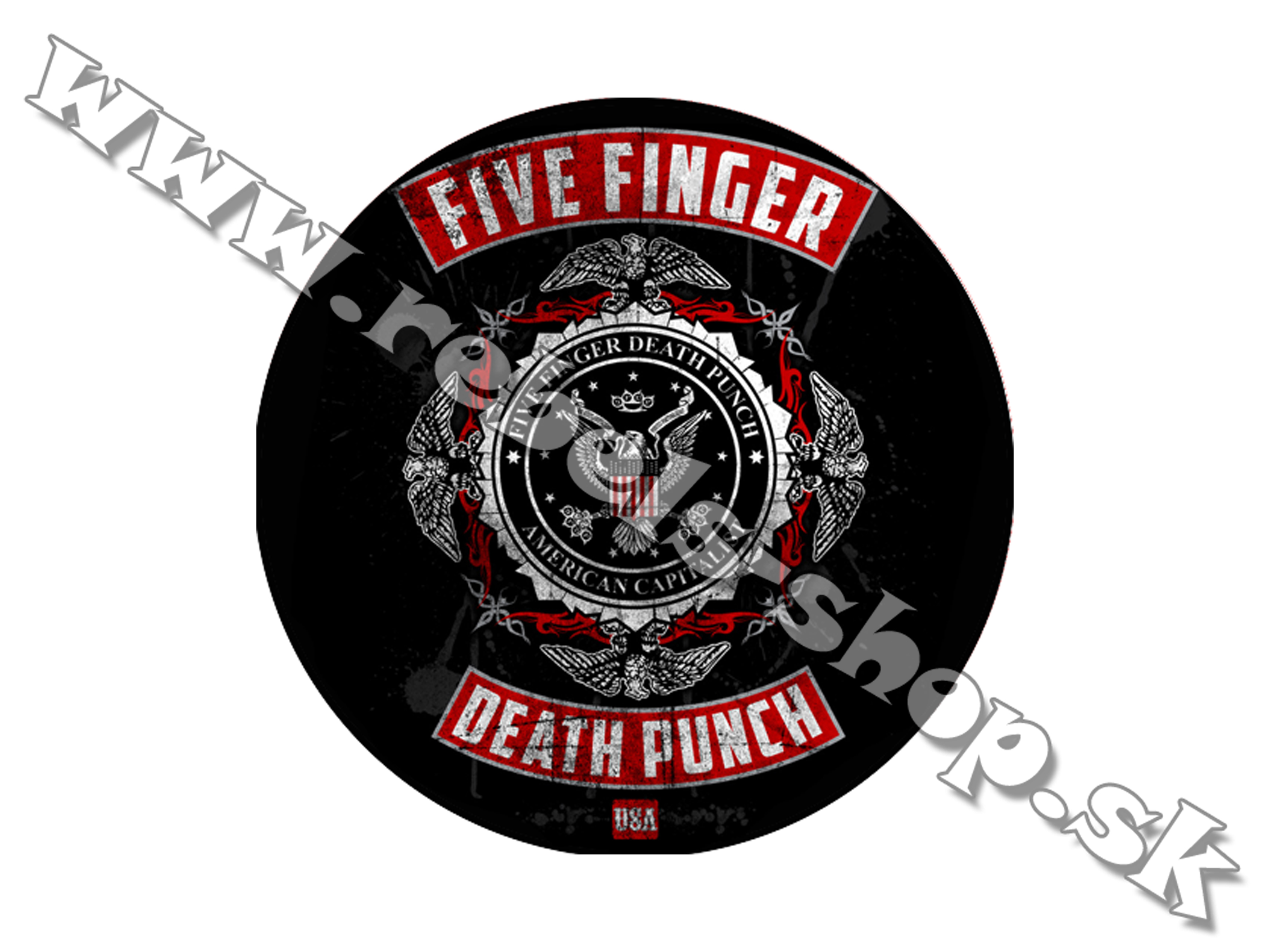 Odznak "Five Finger Death Punch"