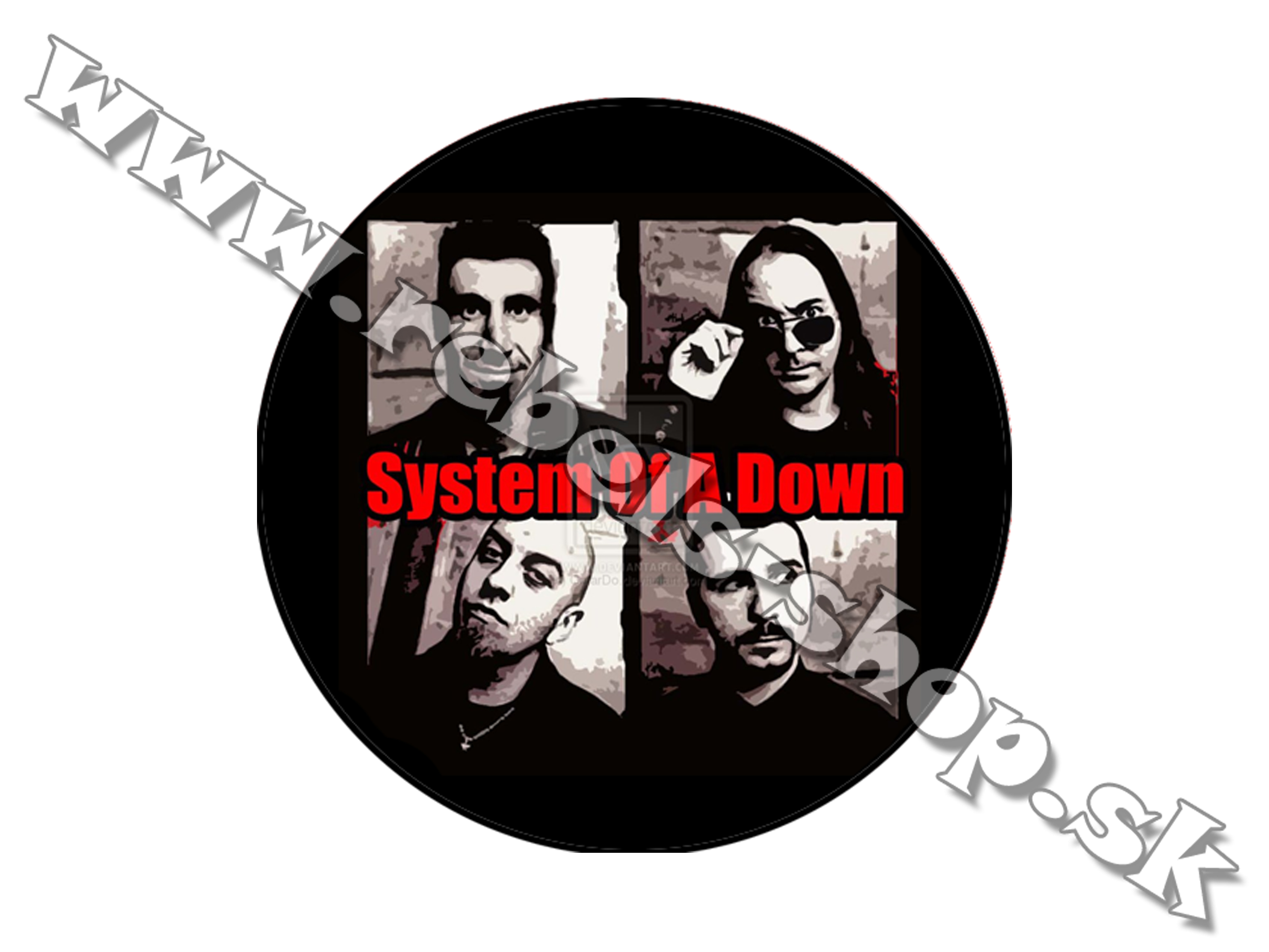 Odznak "System of a Down"