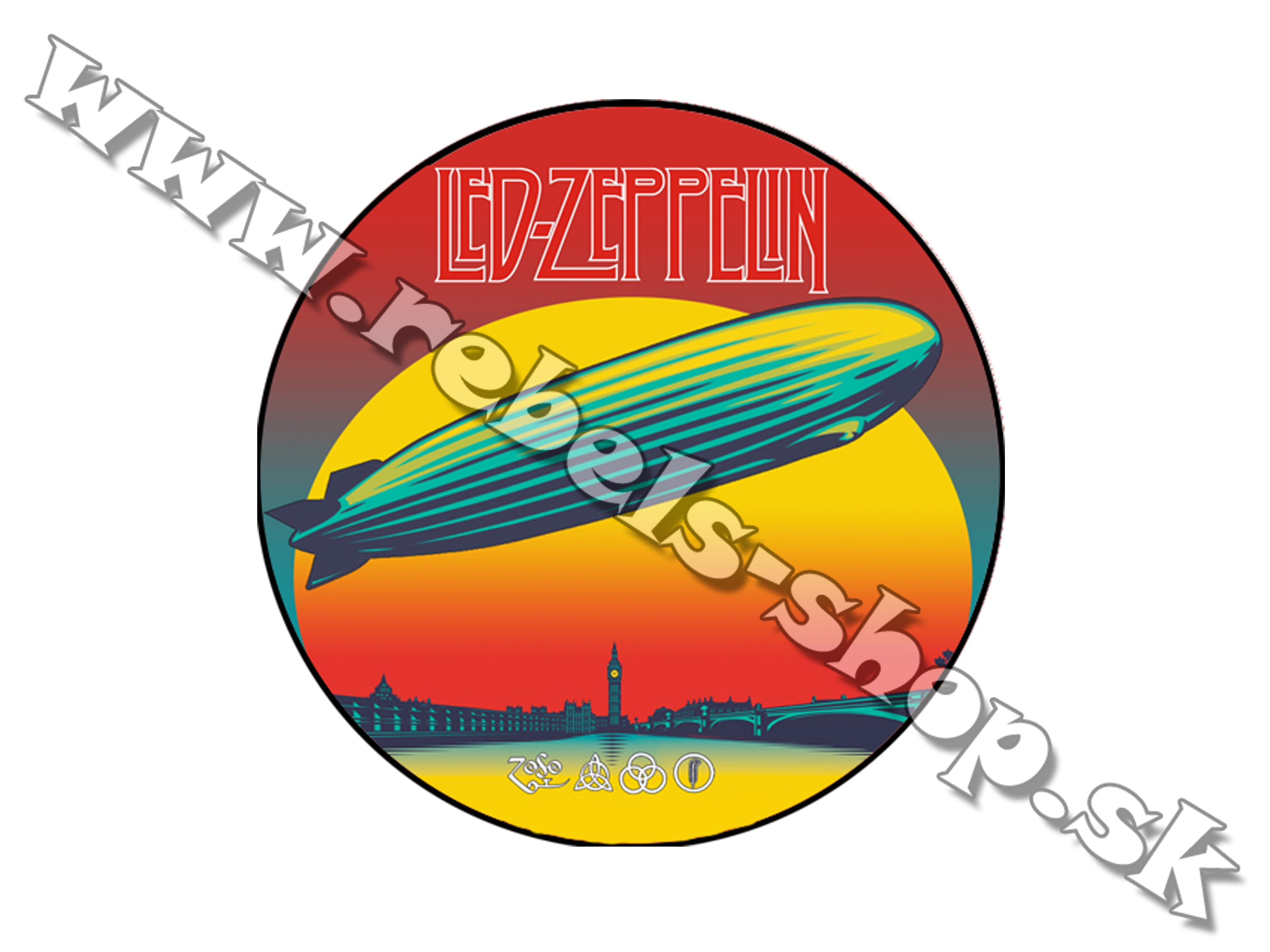 Odznak "Led Zeppelin"