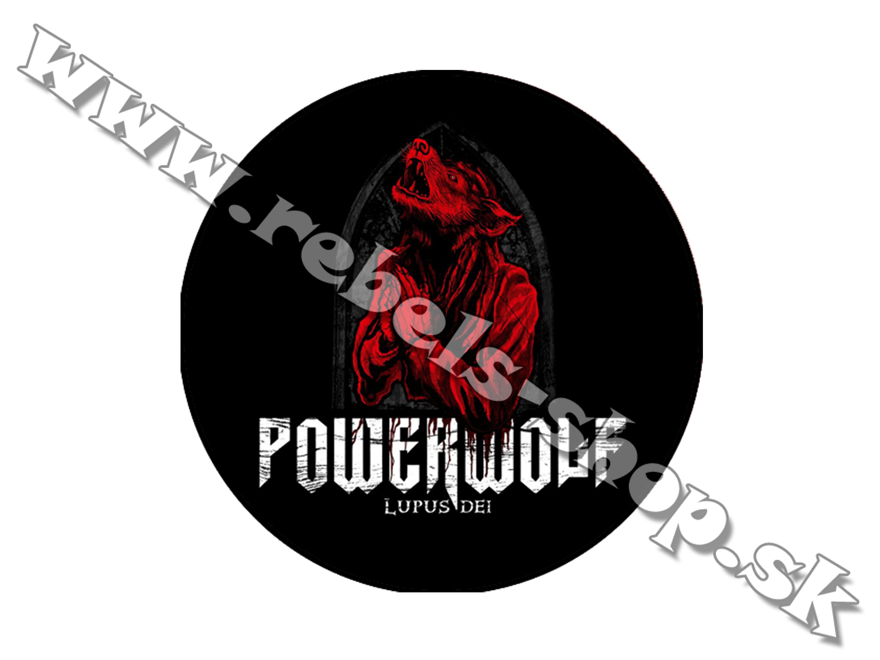 Odznak "Powerwolf"