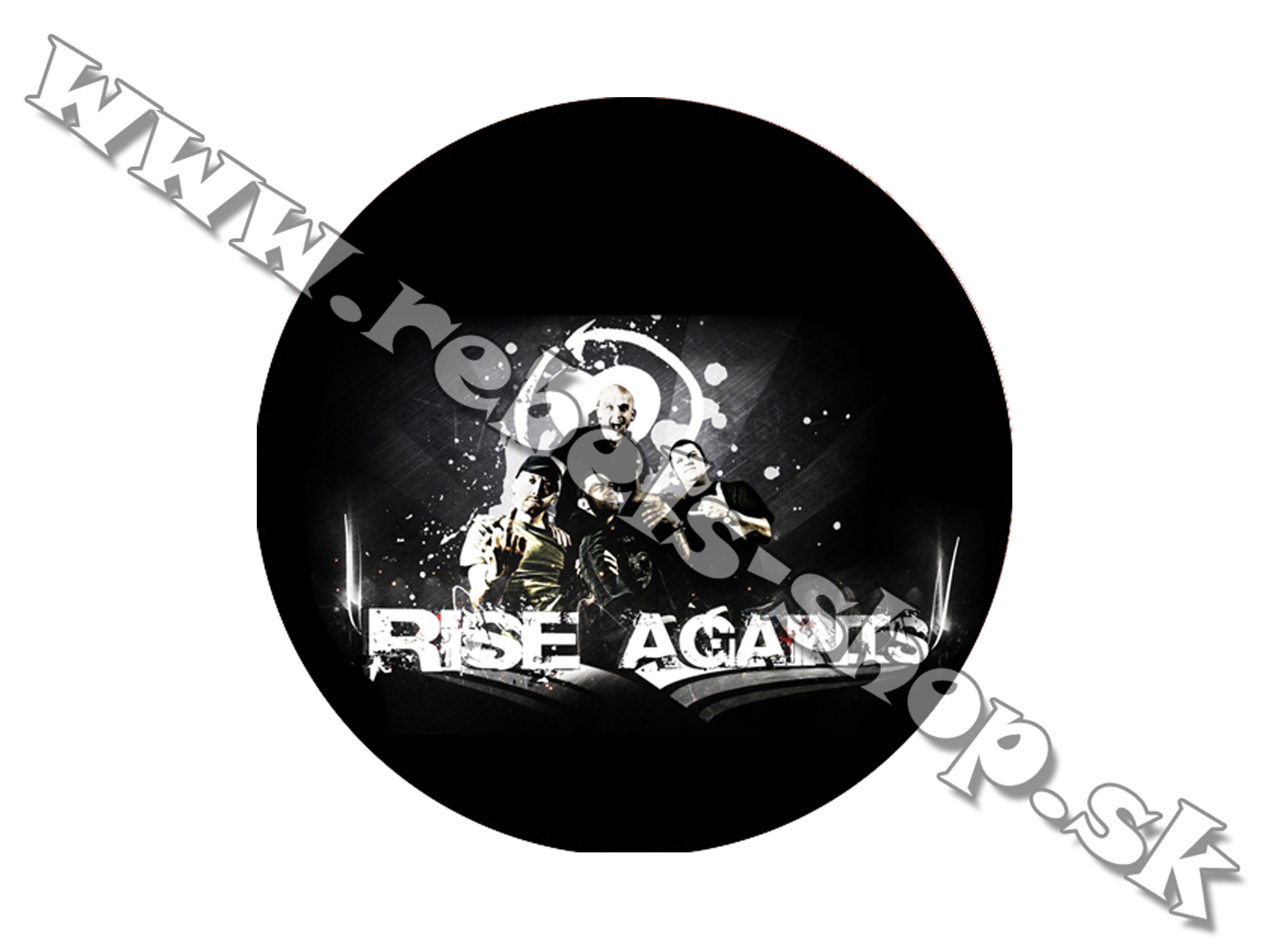 Odznak "Rise Against"
