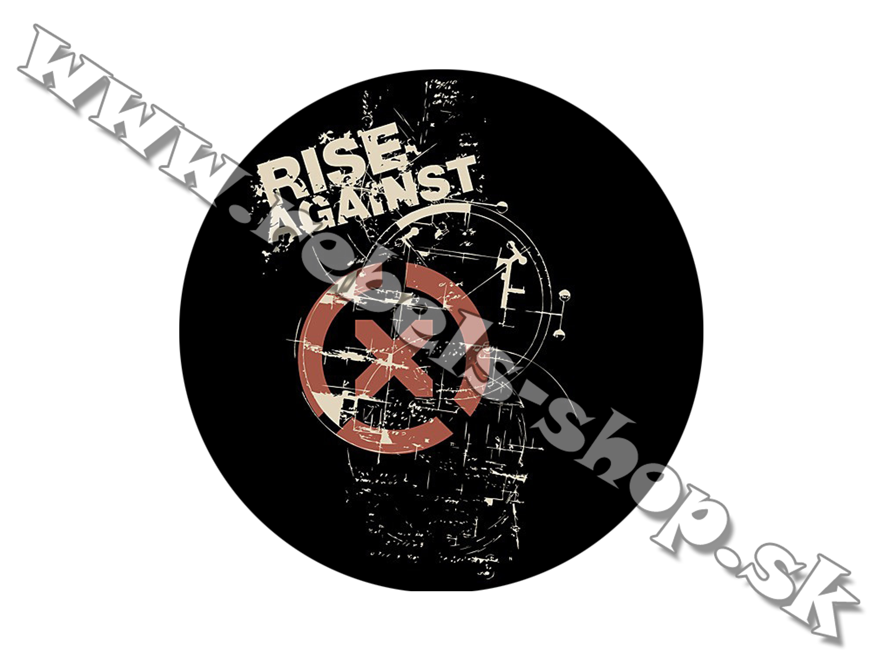Odznak "Rise Against"