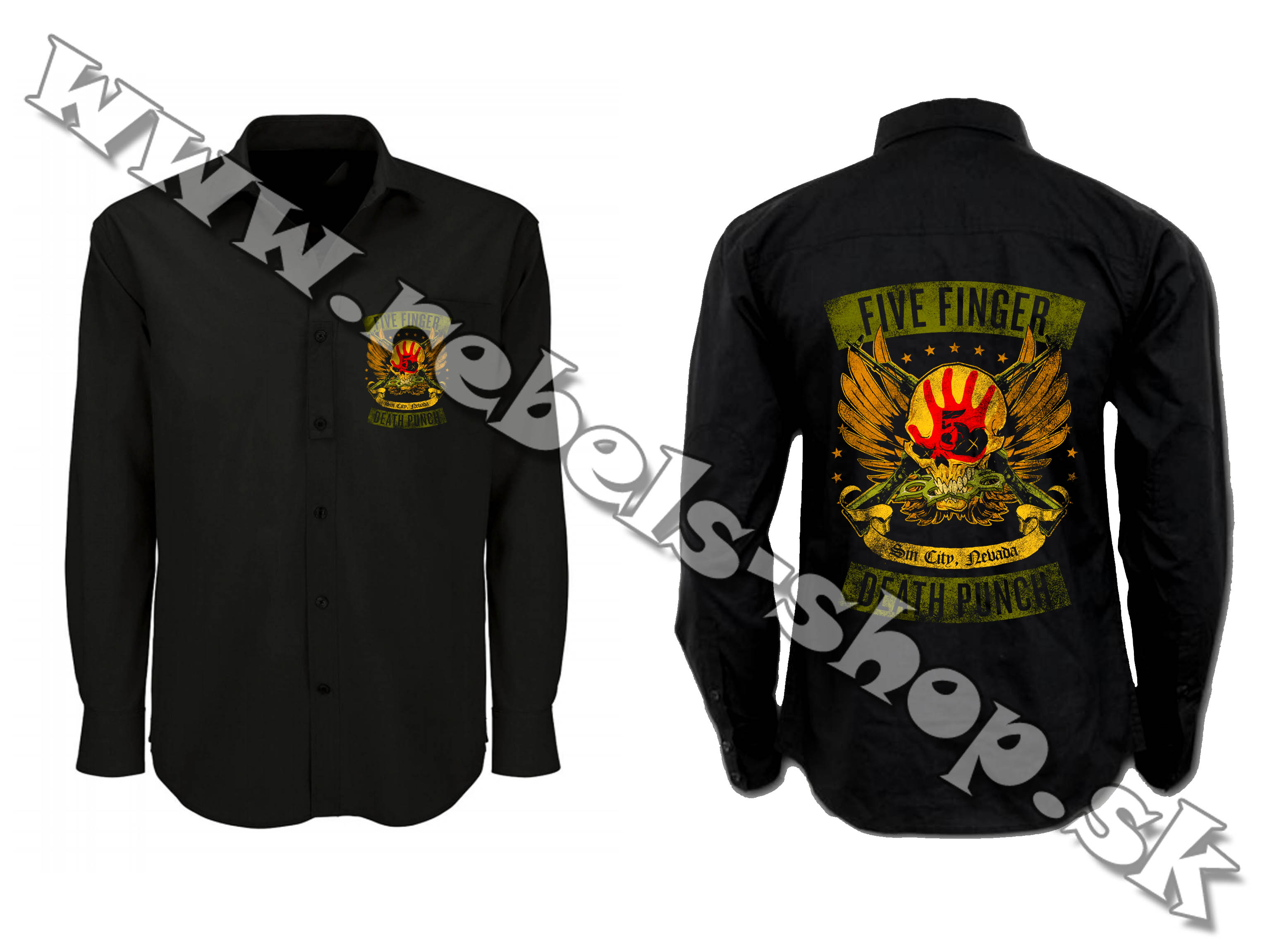 Košeľa "Five Finger Death Punch"