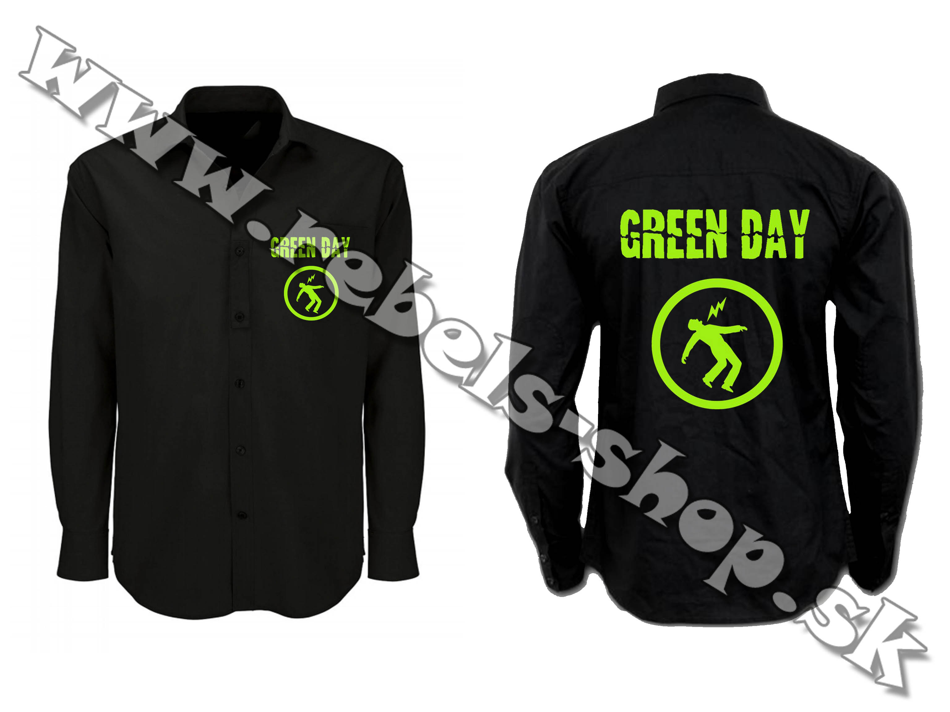 Košeľa "Green Day"