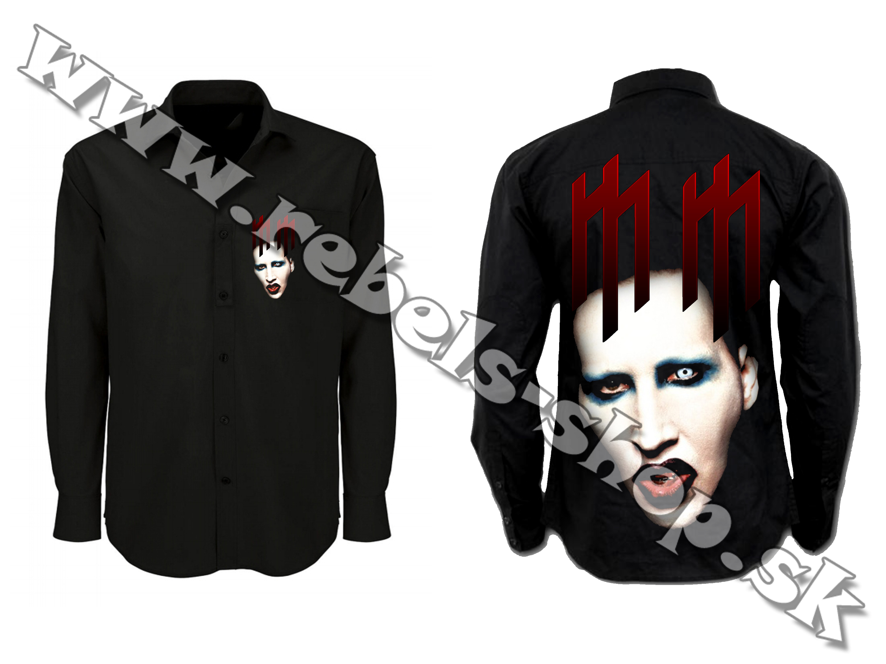Košeľa "Marilyn Manson"