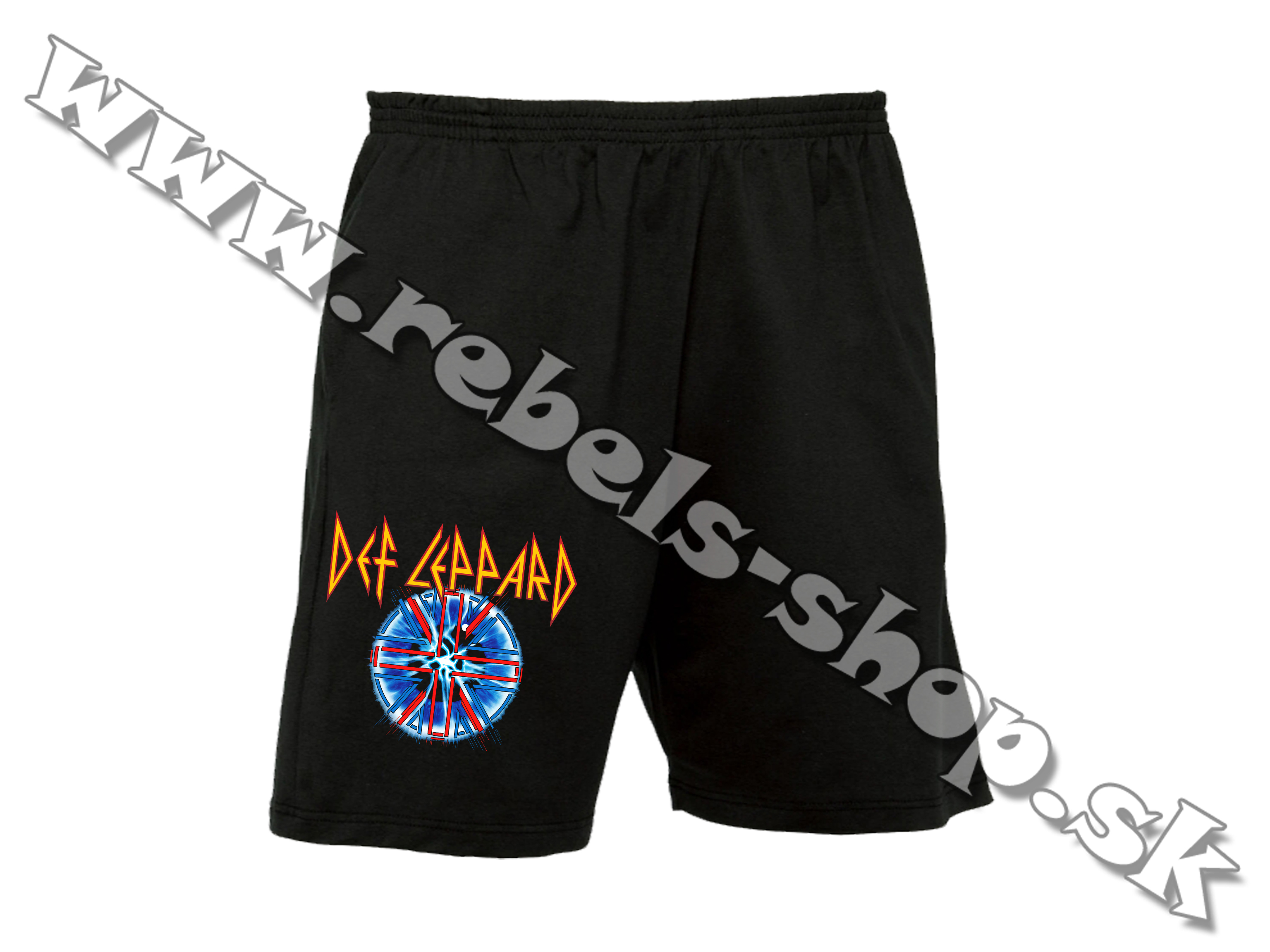 Krátke nohavice "Def Leppard"