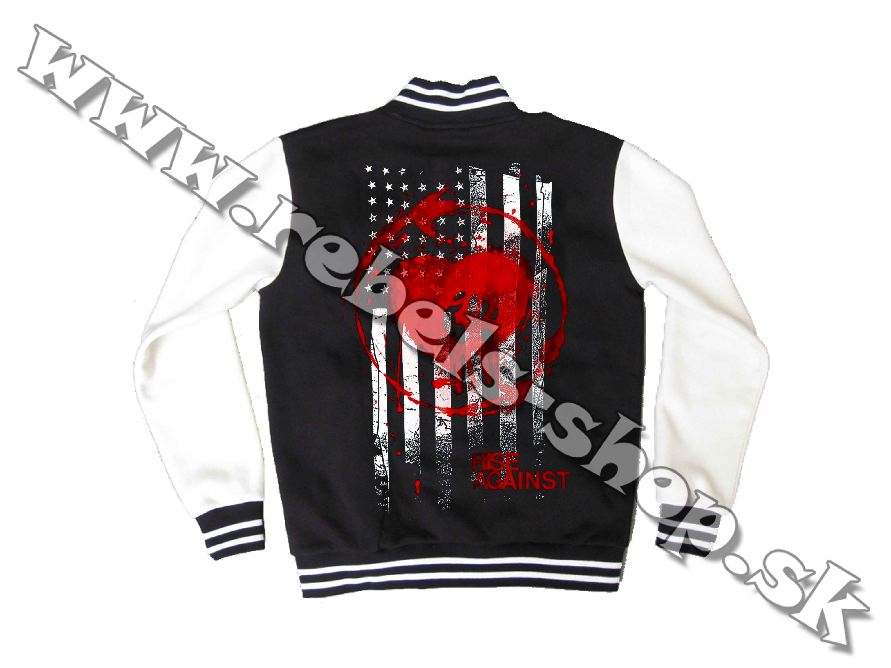College bunda "Rise Against"
