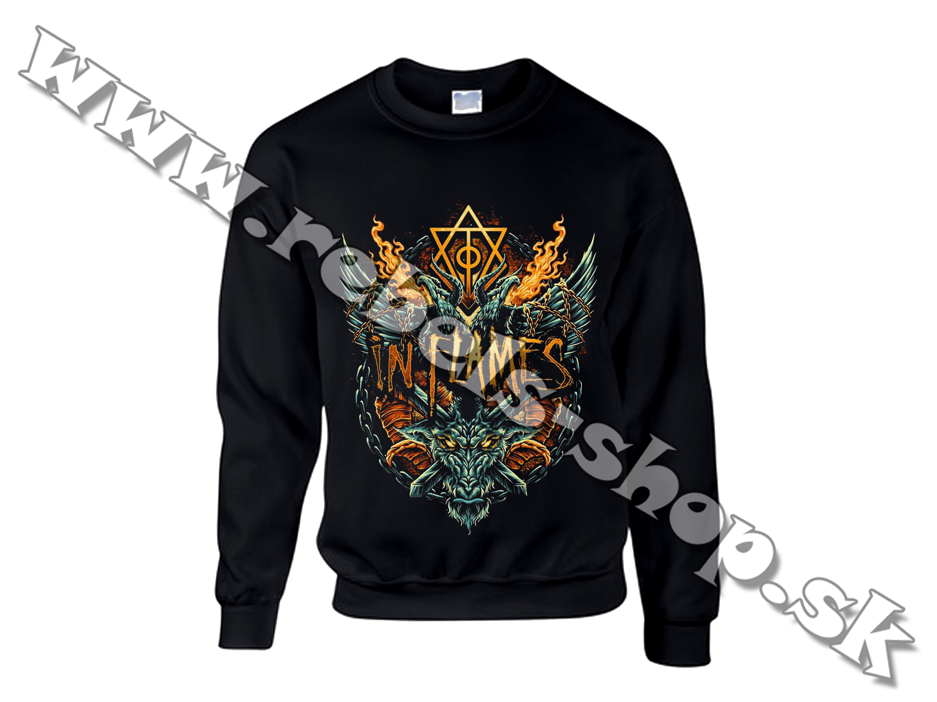 Mikina "In Flames"