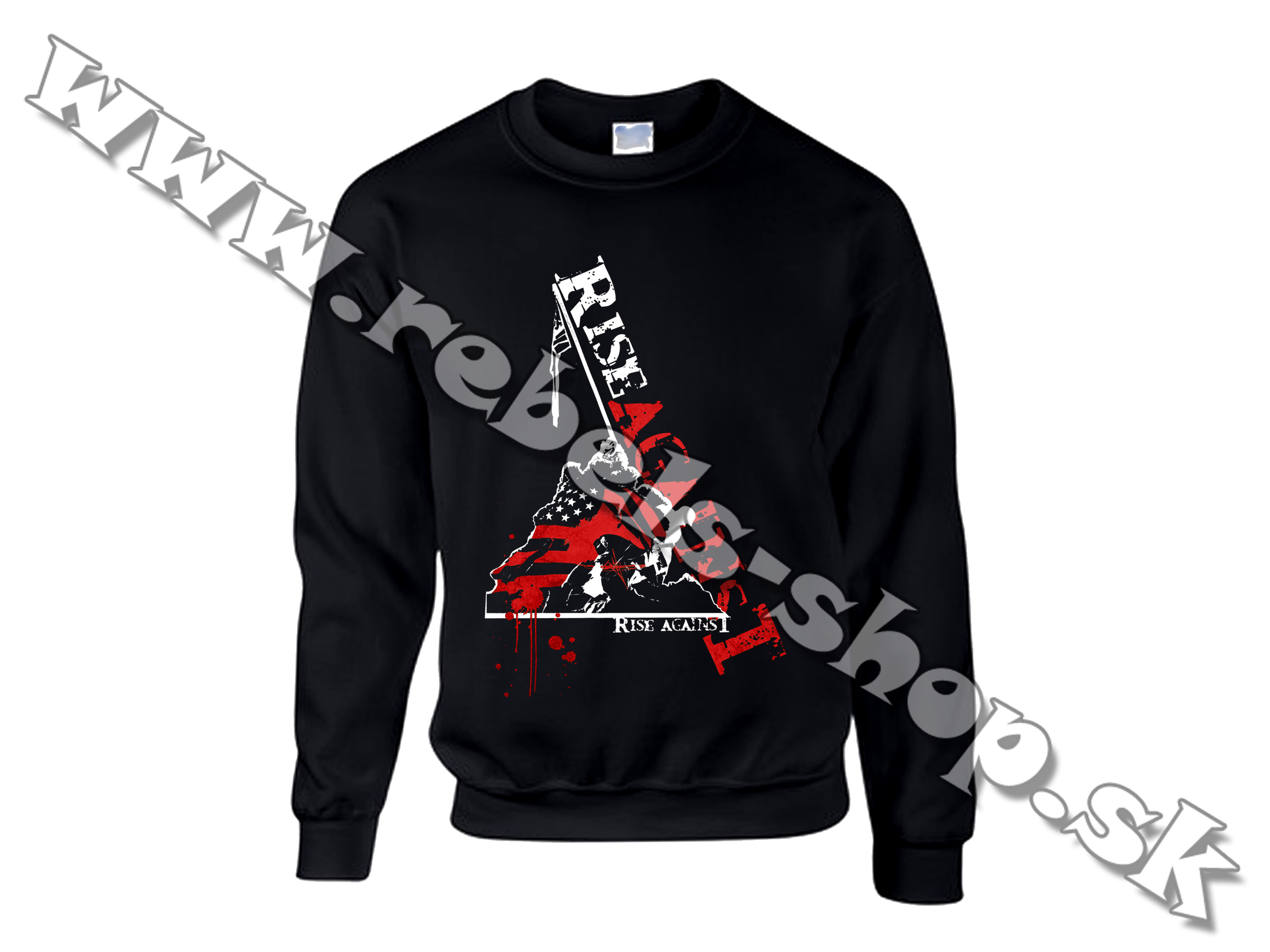Mikina "Rise Against"
