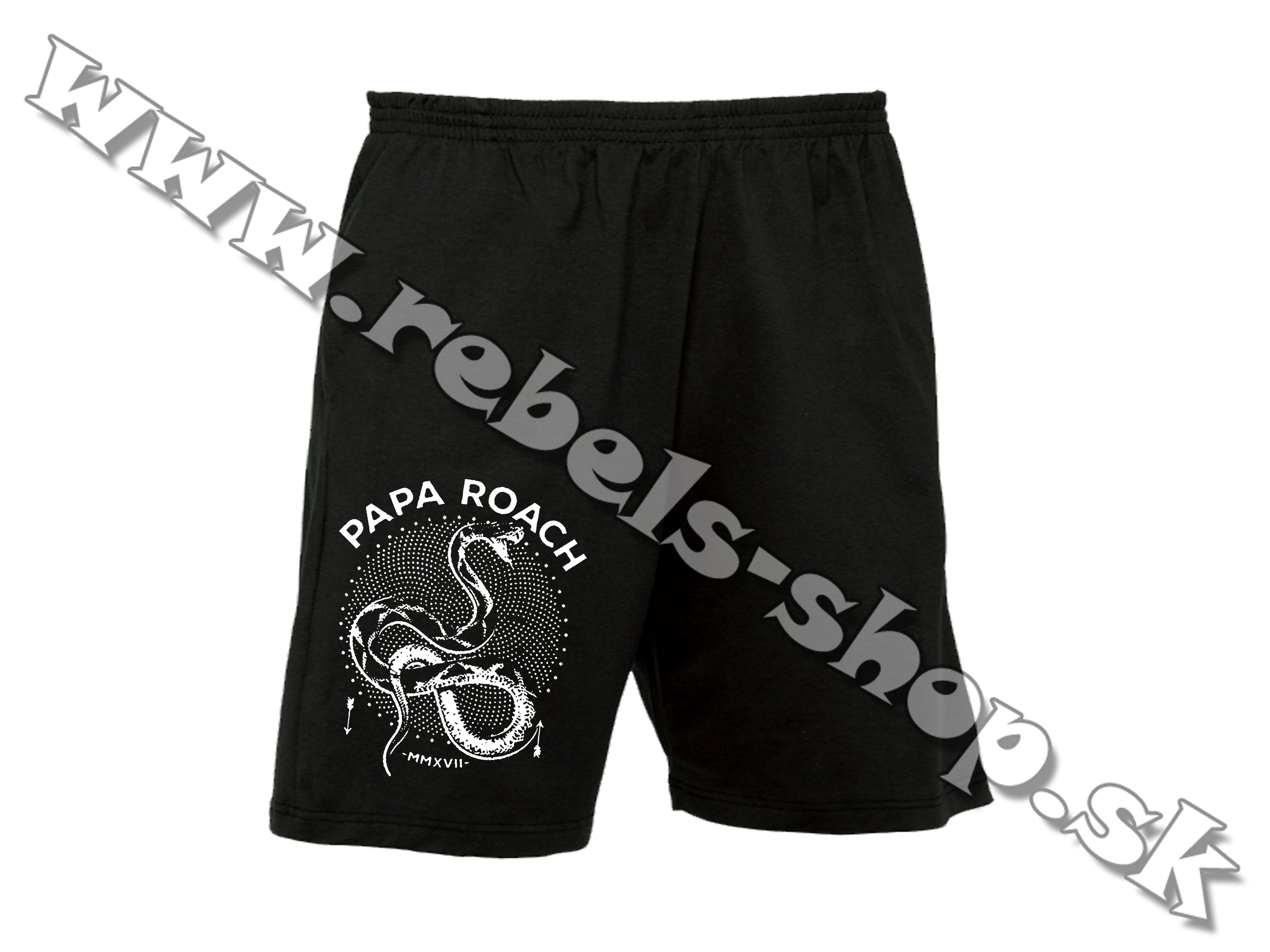 Krátke nohavice "Papa Roach"